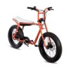 SUPER73-ZG Astro Orange The SUPER73-ZG Astro Orange offers up to 45+ km range, compact design, 250W motor, and 68 cm seat height, perfect for urban adventures and easy city navigation