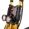 Kaabo Wolf King GT Pro - Gold Kaabo Wolf King GT Pro Offre Un'Autonomia Di 112 Km E Una Velocità Massima Di 100 Km/h Con Doppio Motore Da 2000W, Sospensione Idraulica E Illuminazione LED Completa Per Una Guida Potente E Confortevole.