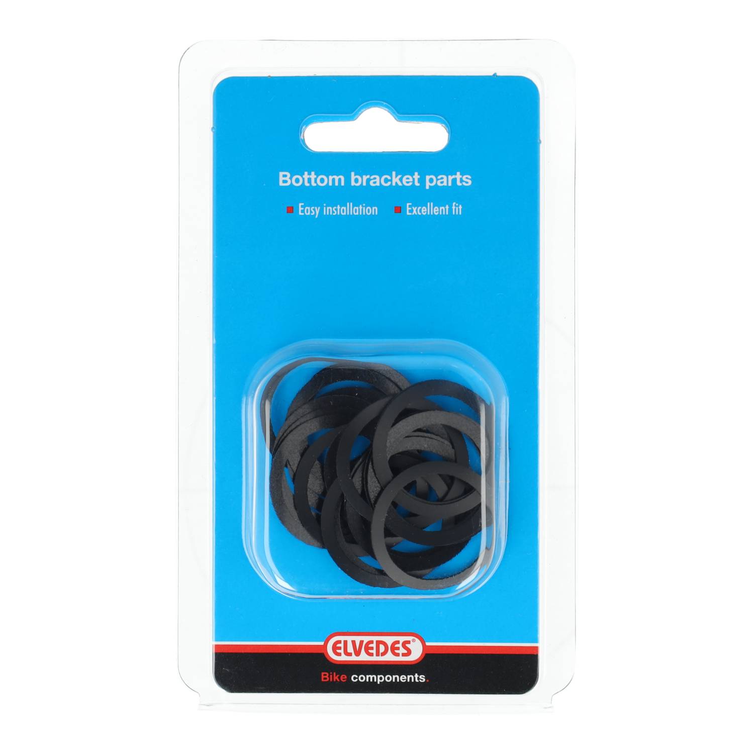 Elvedes Plastic Crankset Spacer 30x24x0.5mm (20)