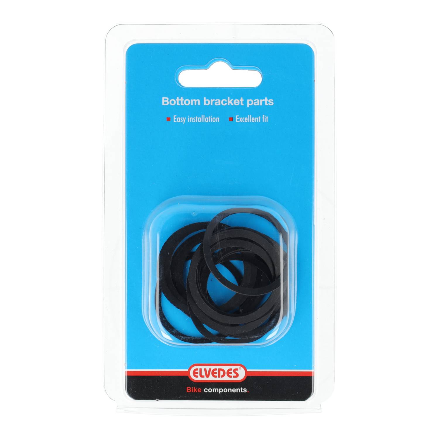 Elvedes Plastic Crankset Spacer 36 x 30 x 0.5mm (20)