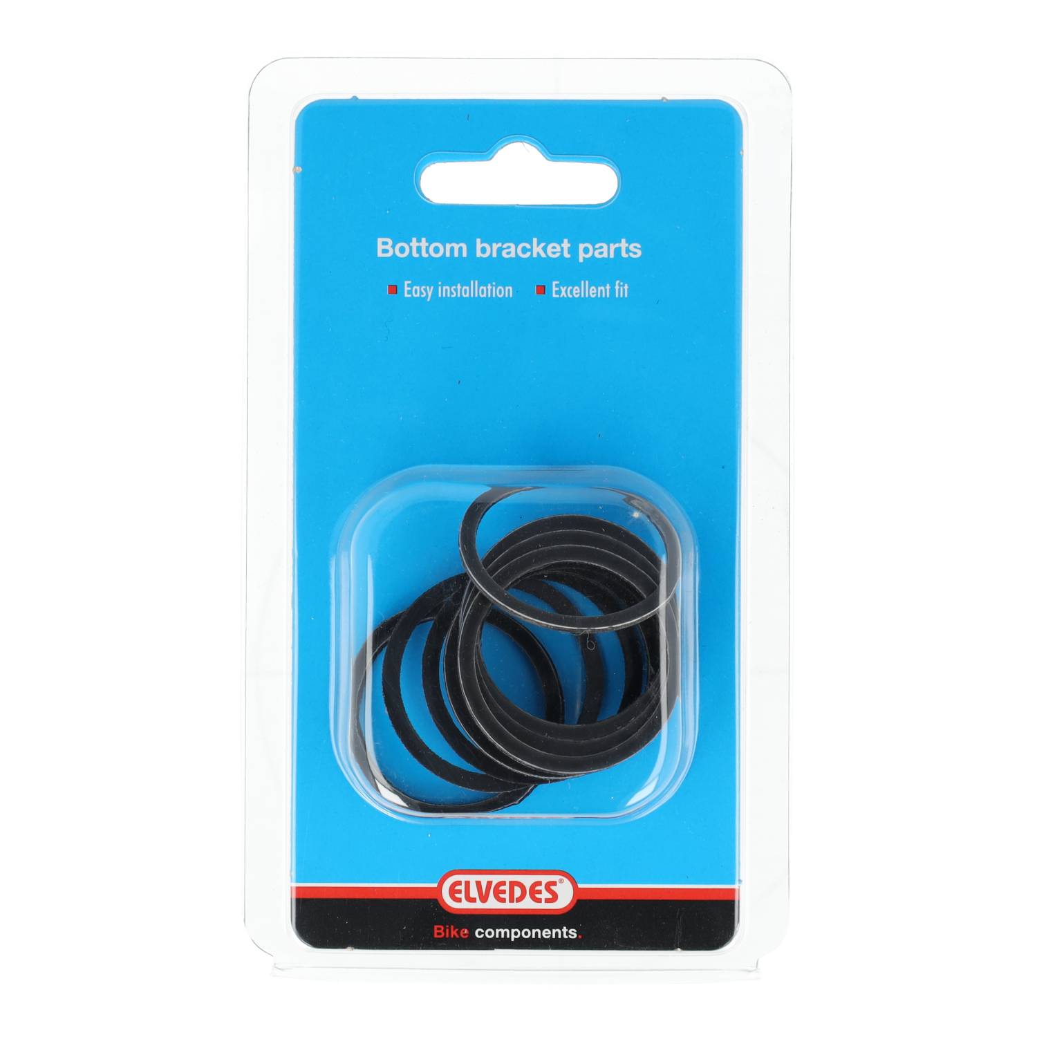 Elvedes Plastic Crankset Spacer 36 x 30 x 1mm (20)