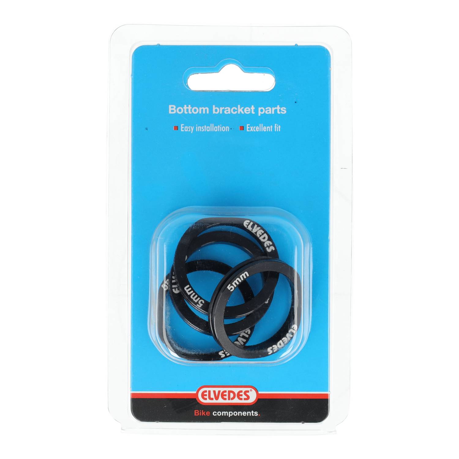 Elvedes Plastic Crankset Spacer 38 x 30 x 5mm (4)