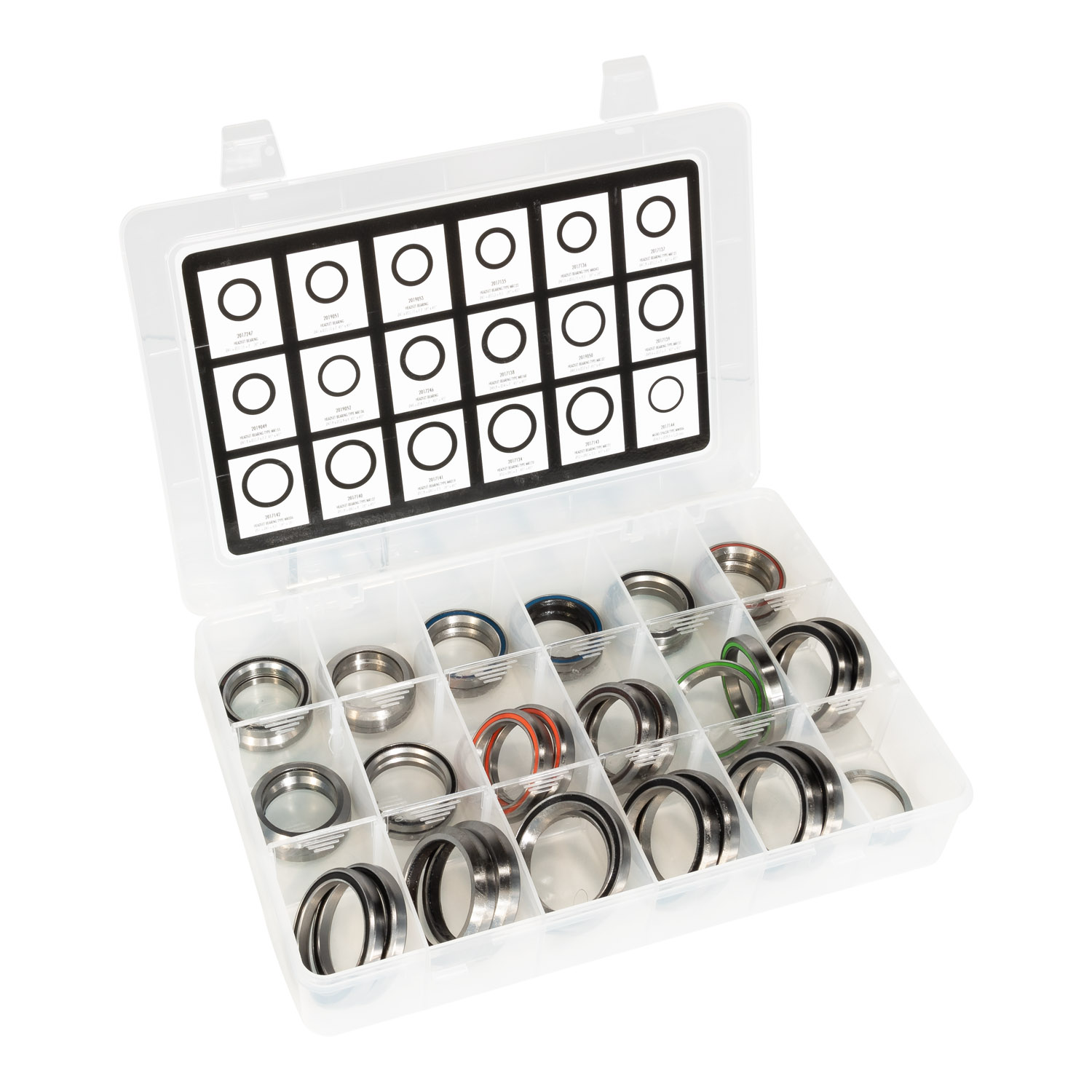 Elvedes Assortment Box Headset Bearings