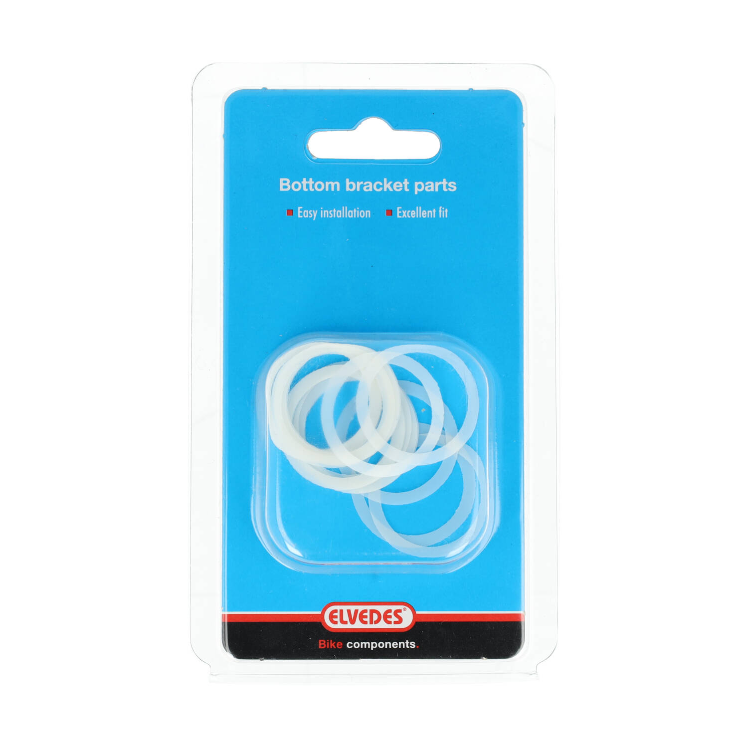 Elvedes Plastic Crank Spacer 30x24 x0.2mm (20)