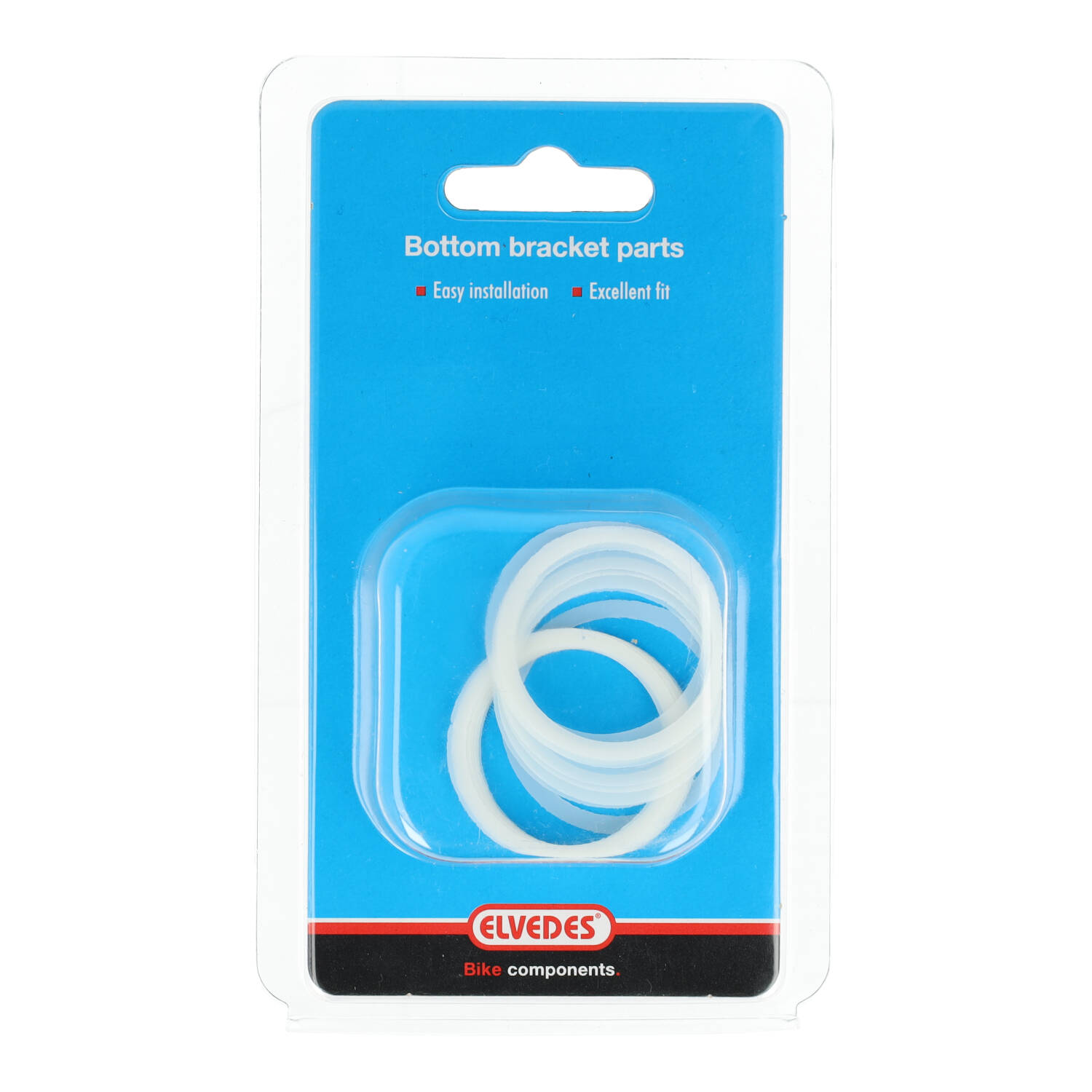 Elvedes Plastic Crankset Spacer 36x30 x0.2mm (20)