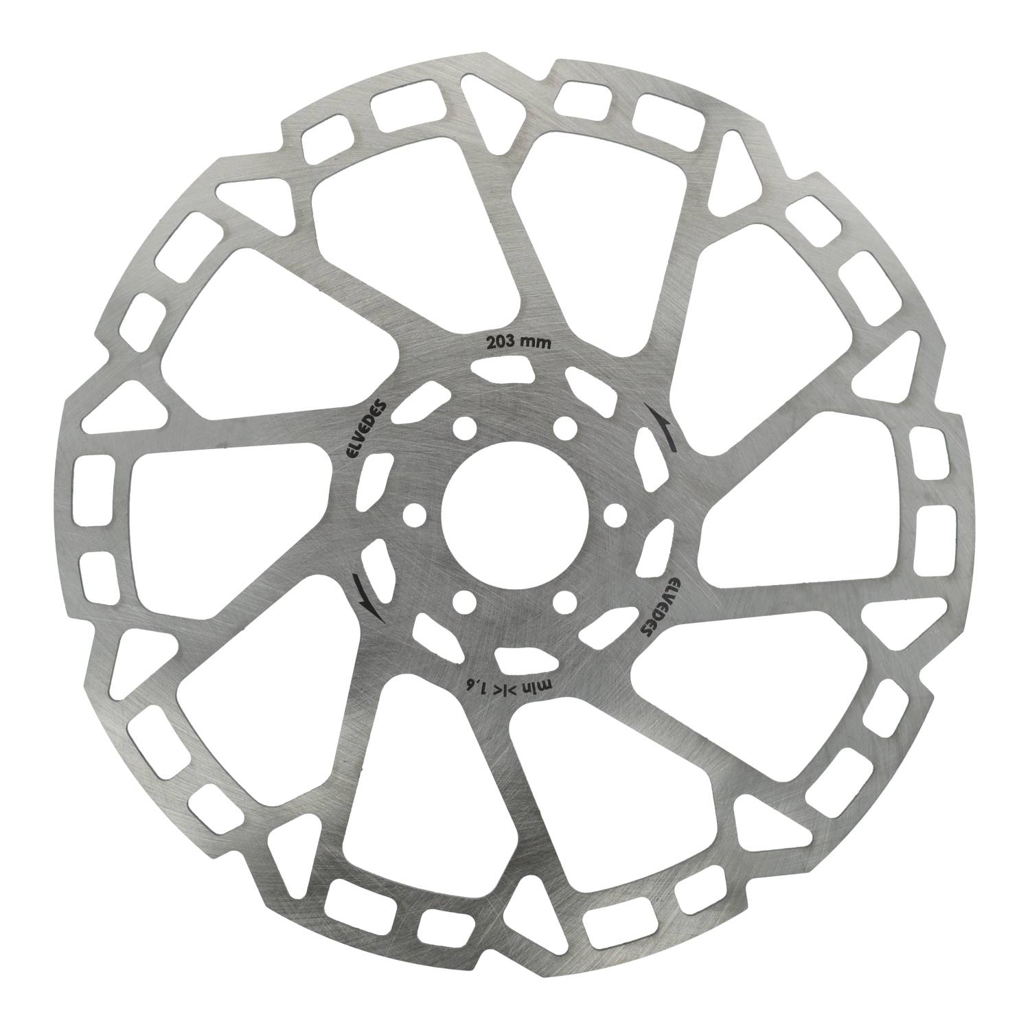 Elvedes Brake Disc 203mm Six Hole 1.8mm