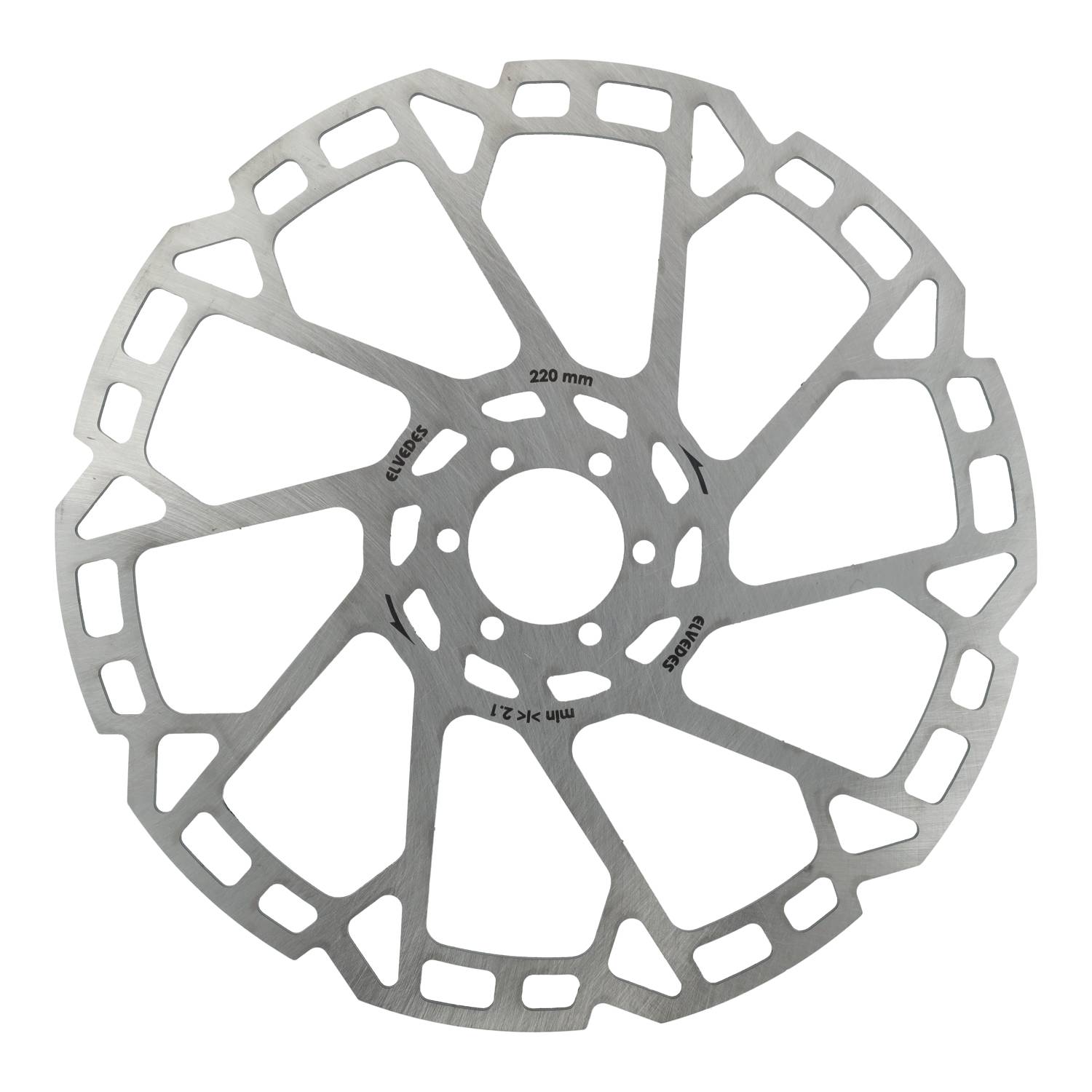 Elvedes Brake Disc 220mm Six Hole 2.3mm