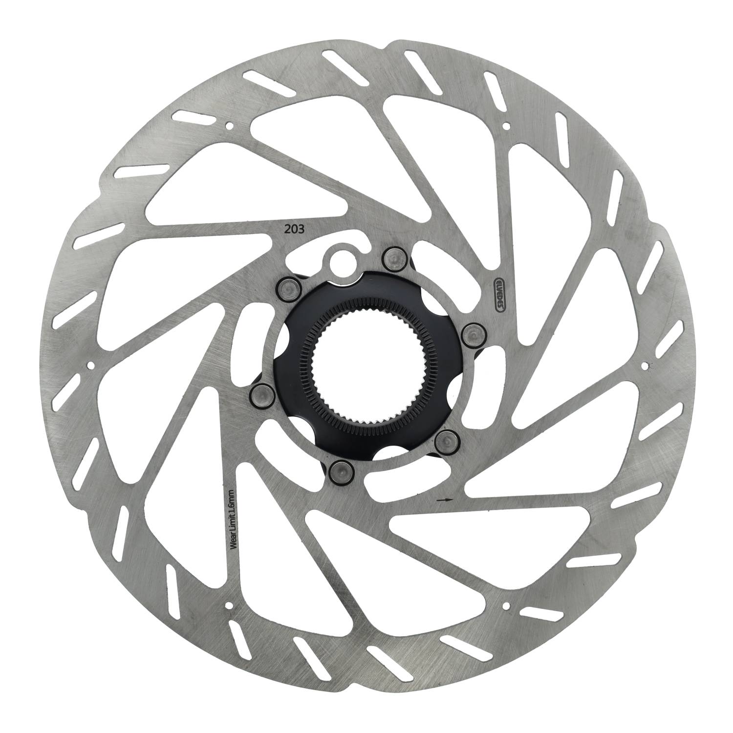 Elvedes Brake Disc 203mm Centerlock 1.8mm + Sensor Magnet