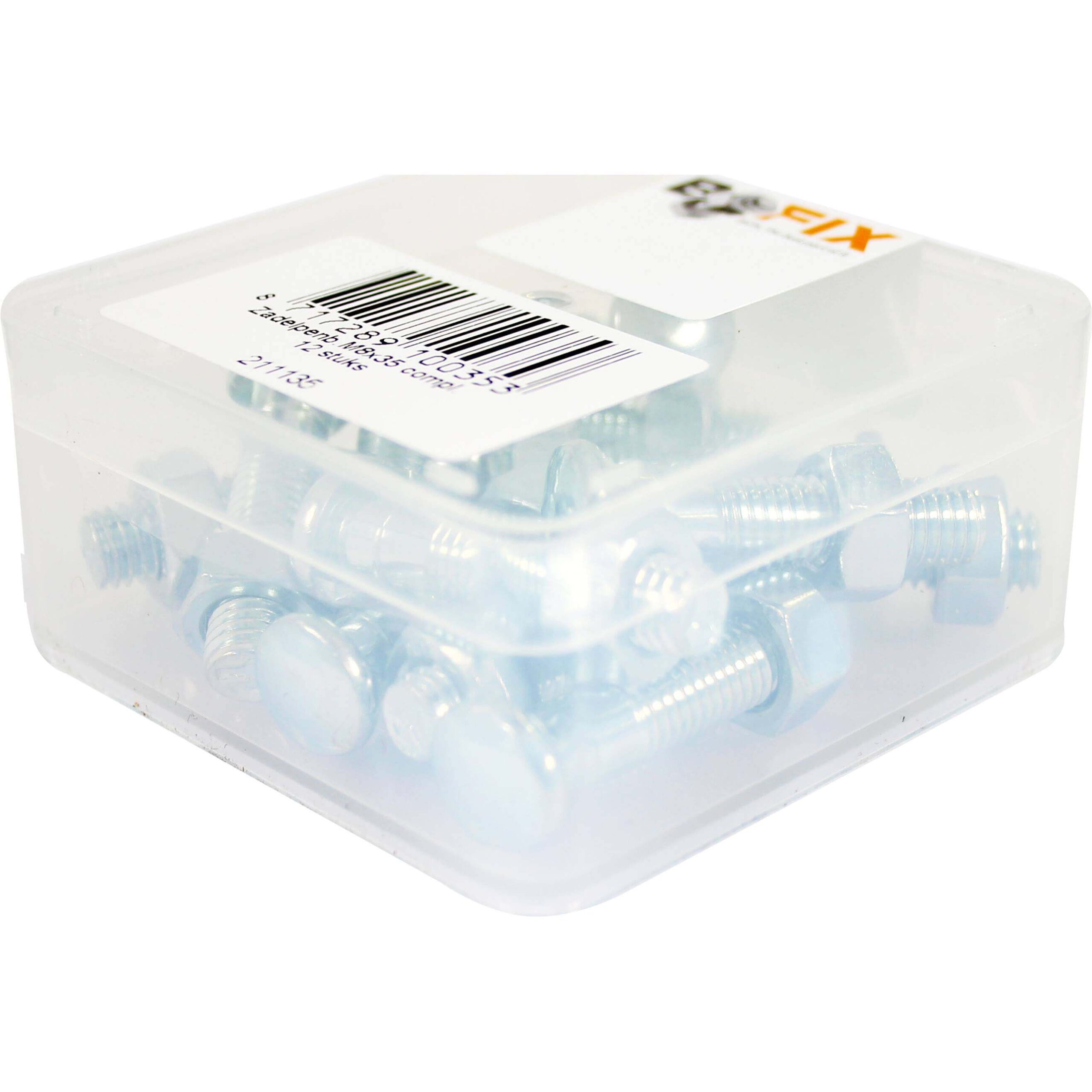 Bofix Box Seatpost Bolt M8x35 Complete (12 Pieces)