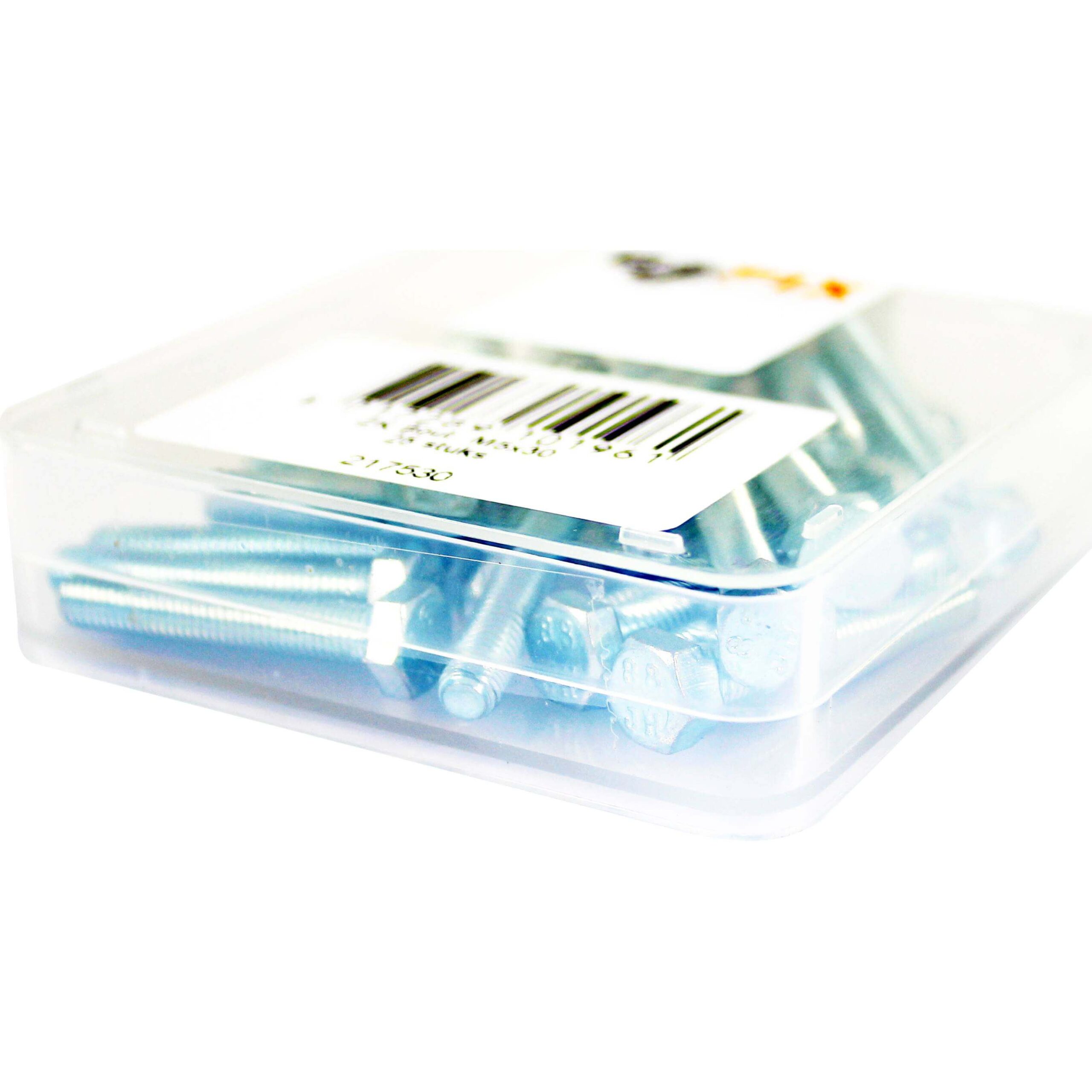 Bofix Box Hex Head Bolt M5x30 (25 Pieces)