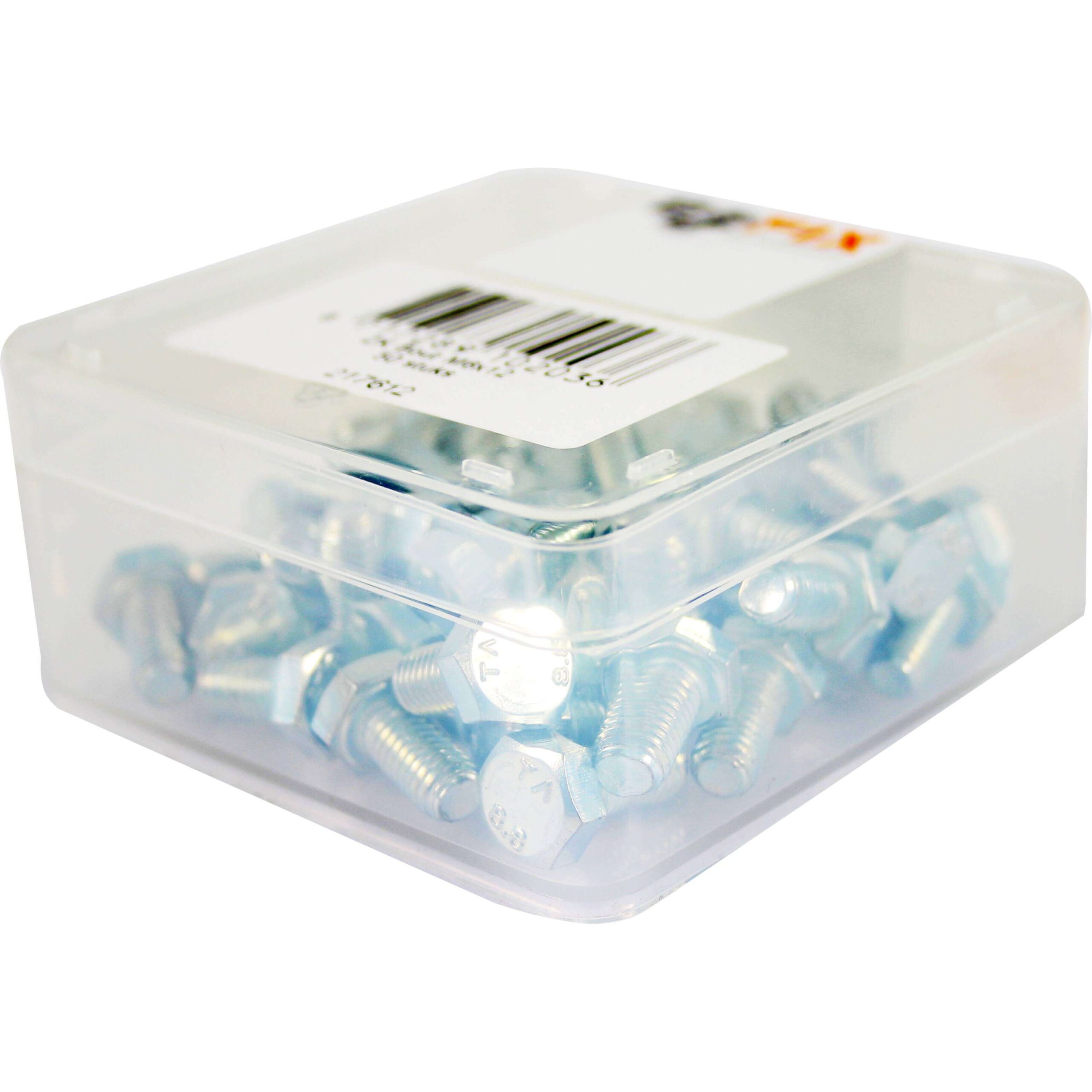 Bofix Box Hex Head Bolt M6x12 (25 Pieces)