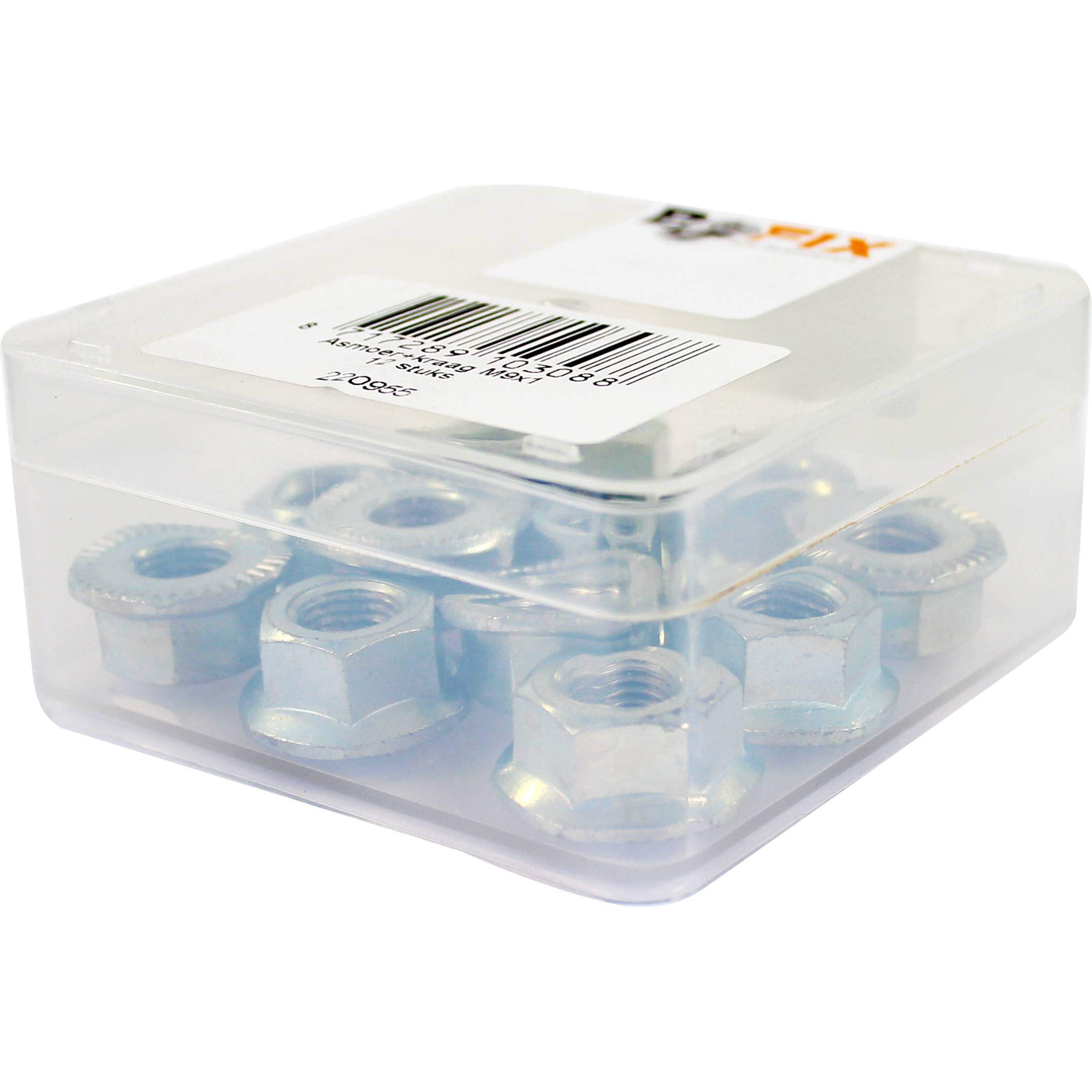 Bofix Box Flange Nut M9x1 (12 Pieces)