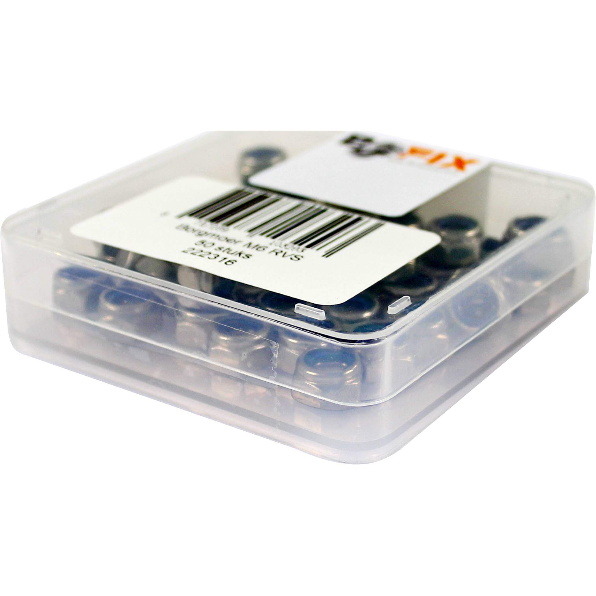 Bofix Box Lock Nut M6 Stainless Steel (50 Pieces) Bofix Box Lock Nut M6 Stainless Steel (50 Pieces)