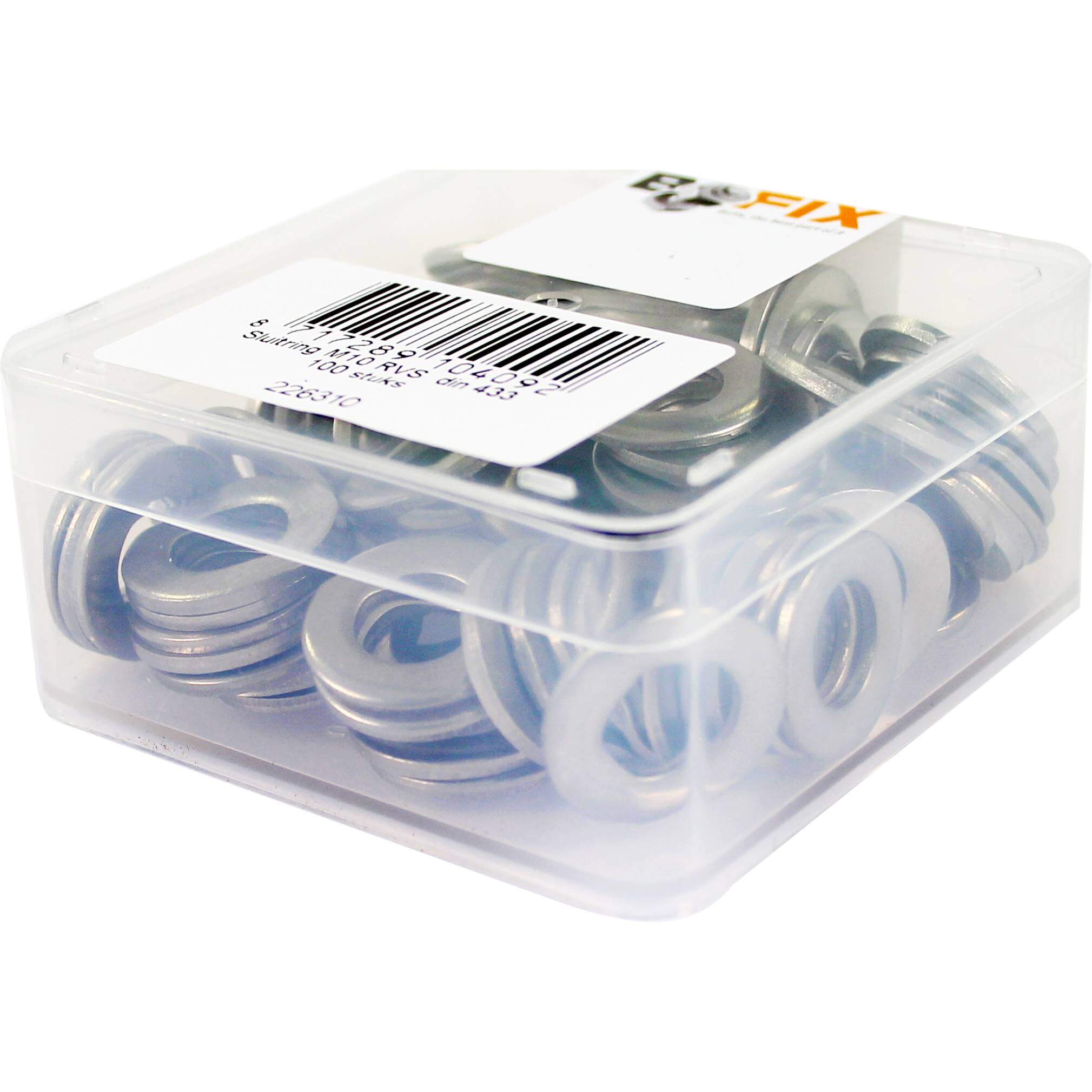 Bofix Box Locking Ring M10 Stainless Steel (100 Pieces)