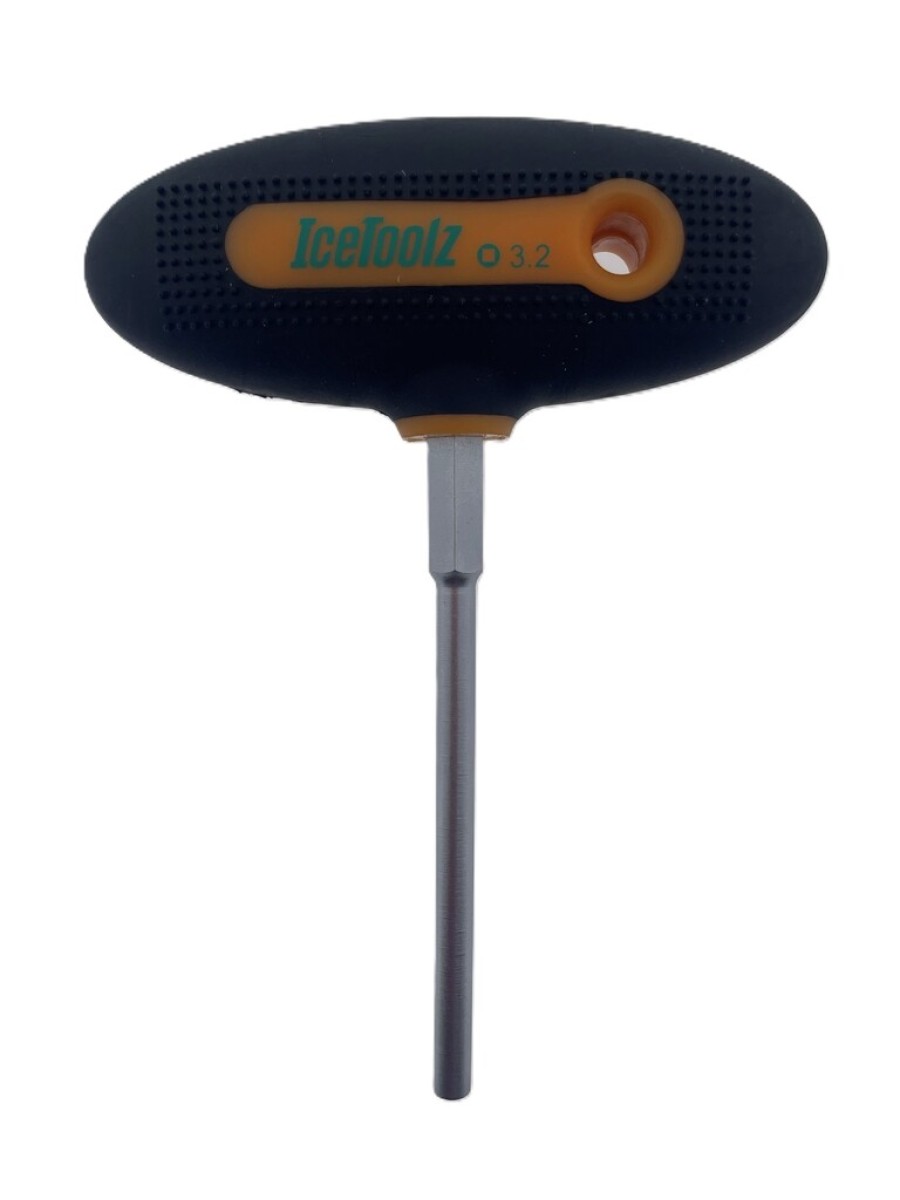 IceToolz Nipple Wrench Square 3.2mm With Handle 12B8