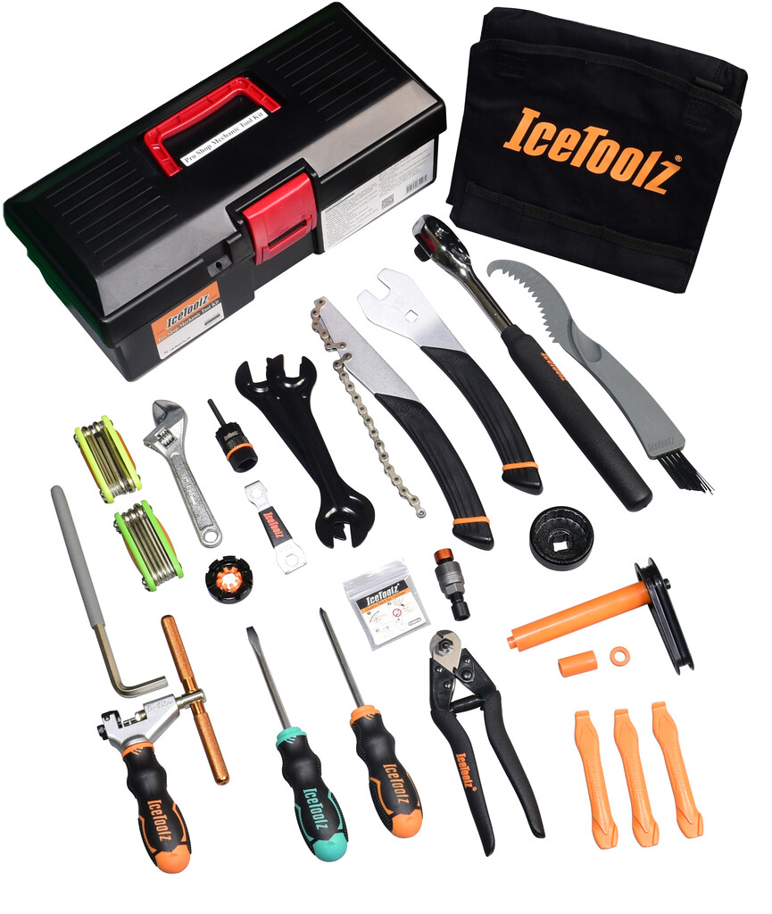 IceToolz Tool Case Pro Shop, 23 Pieces/46-Piece