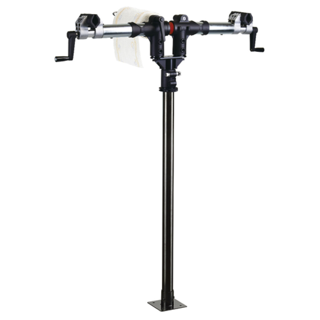 IceToolz Repair Stand With Double Clamp Floor Mount