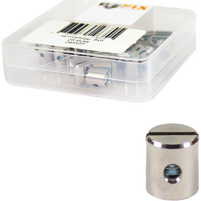 Bofix Box Screw Nipple 8x9 (25 Pieces)