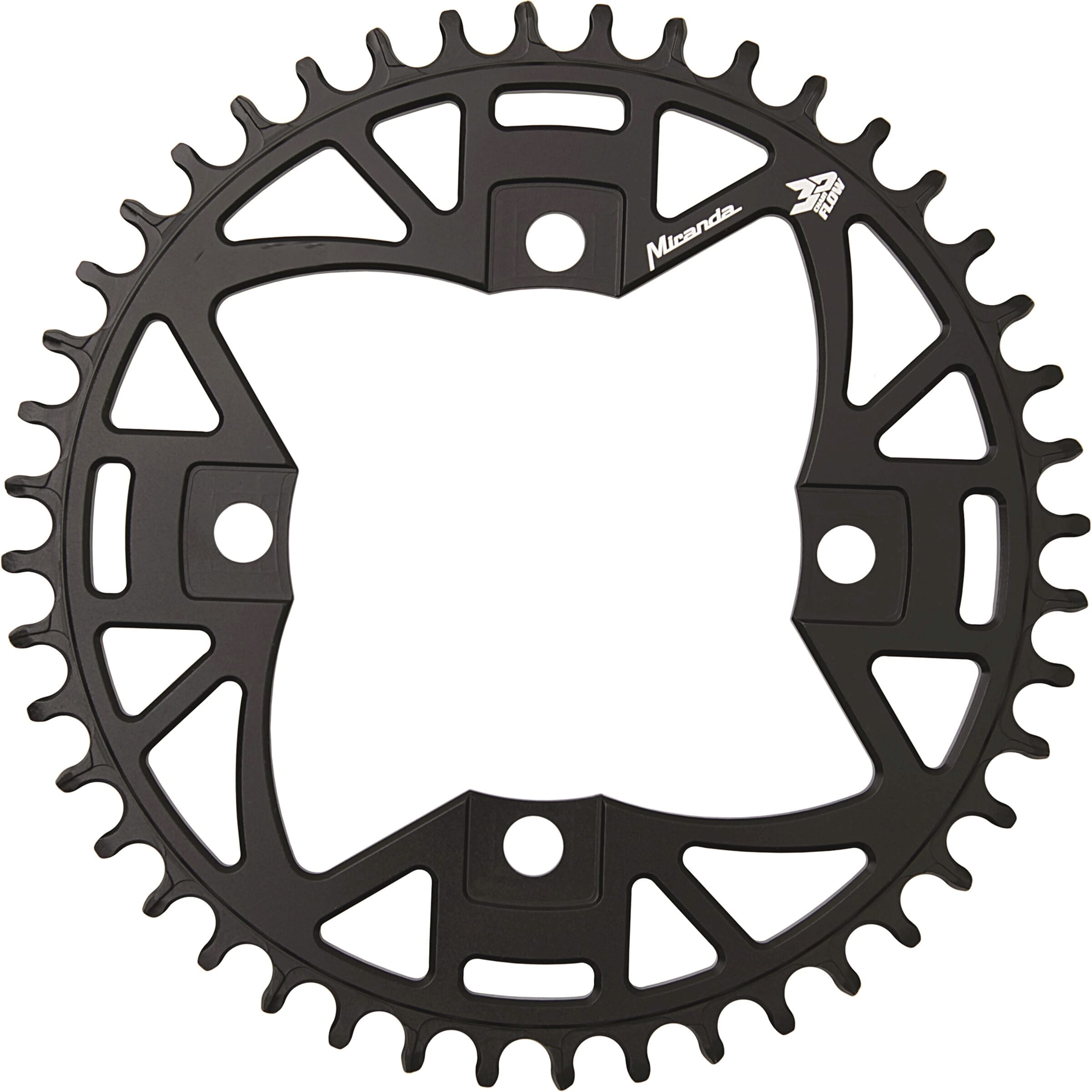 Miranda Chainring 38t Chain Flow 3D BCD104