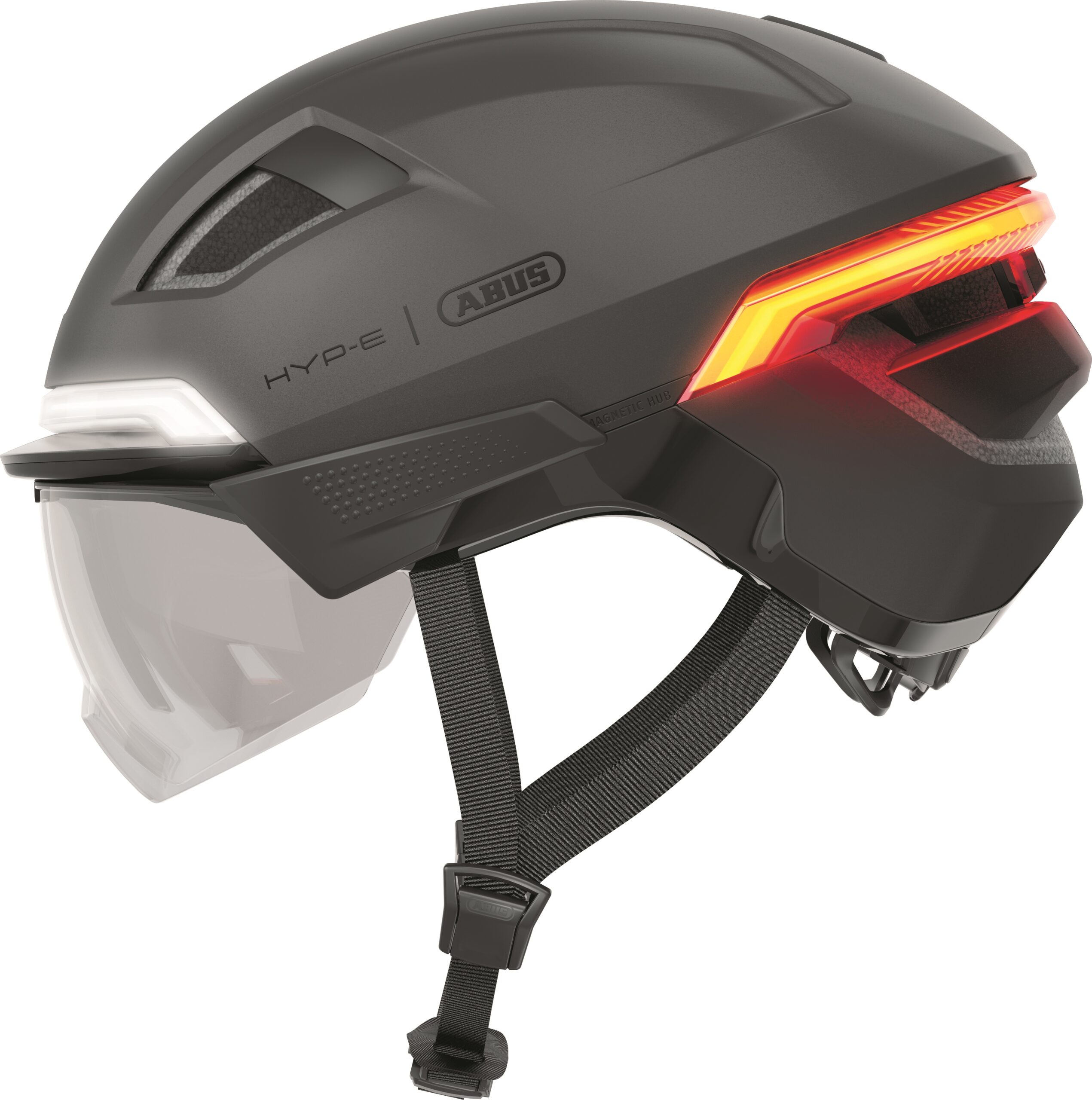 Abus Smart Helmet Hyp-E Ace Volcano Titan L 57-61cm Abus Smart Helmet Hyp-E Ace Volcano Titan L 57-61cm