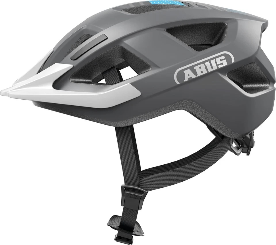 Abus Helmet Aduro 3.0 LED Race Grey L 58-62cm