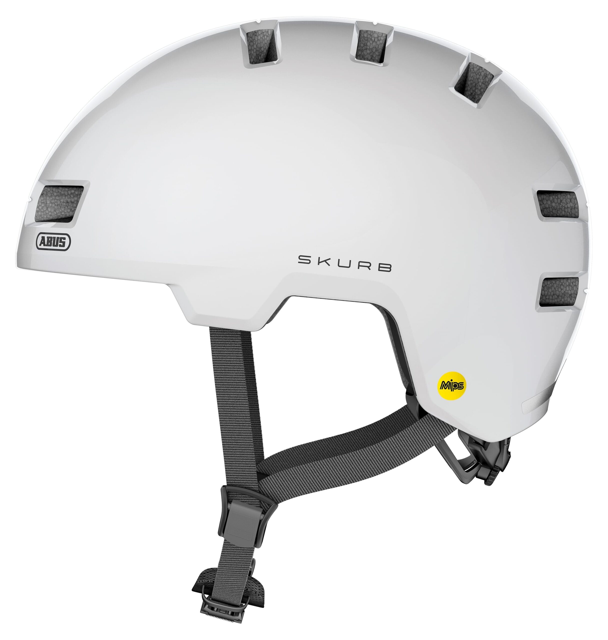 Abus Helmet Skurb MIPS Polar White L 58-61cm Abus Helmet Skurb MIPS Polar White L 58-61cm