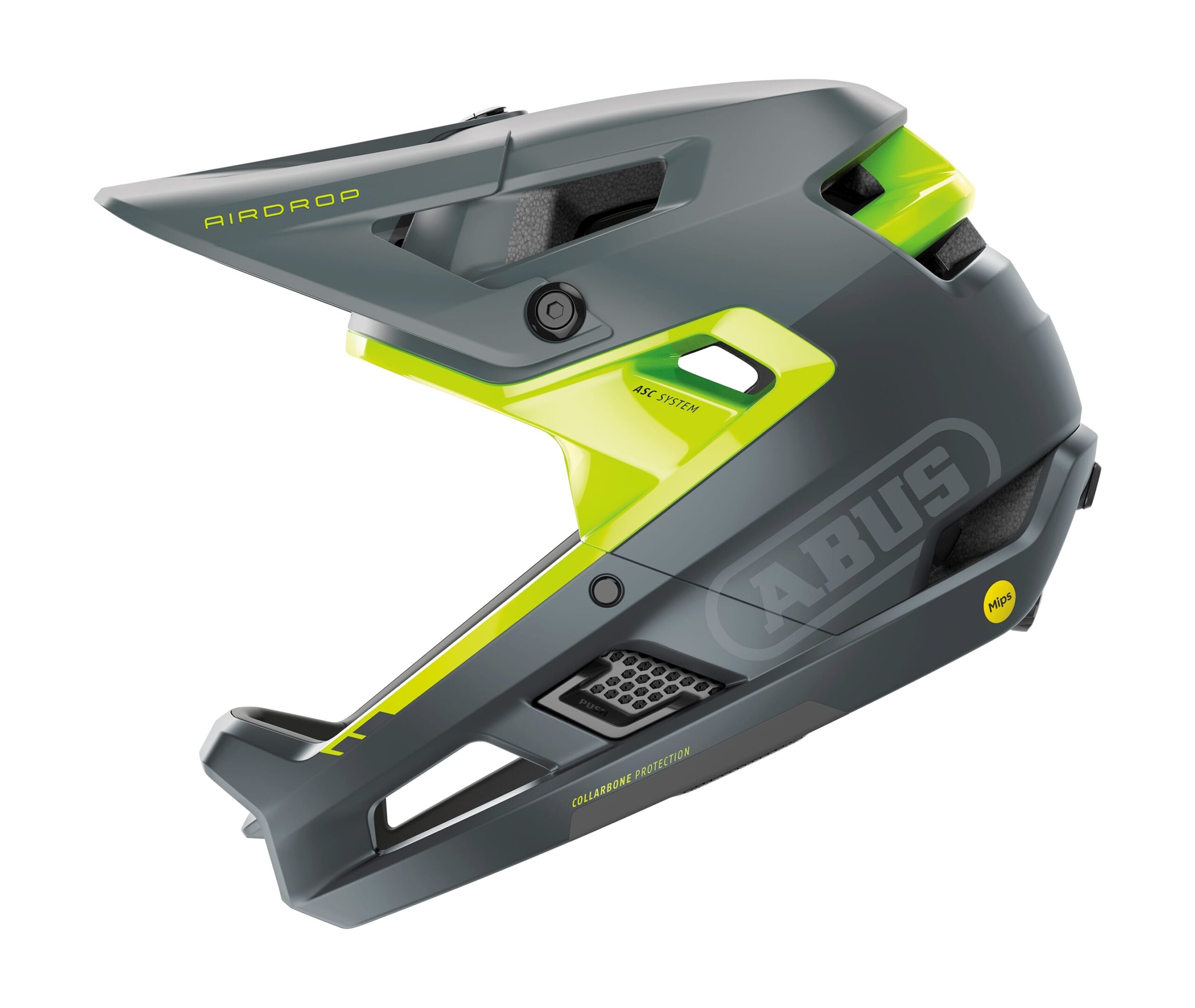 Abus Helmet AirDrop MIPS Concrete Grey S-M 52-58cm Abus Helmet AirDrop MIPS Concrete Grey S-M 52-58cm