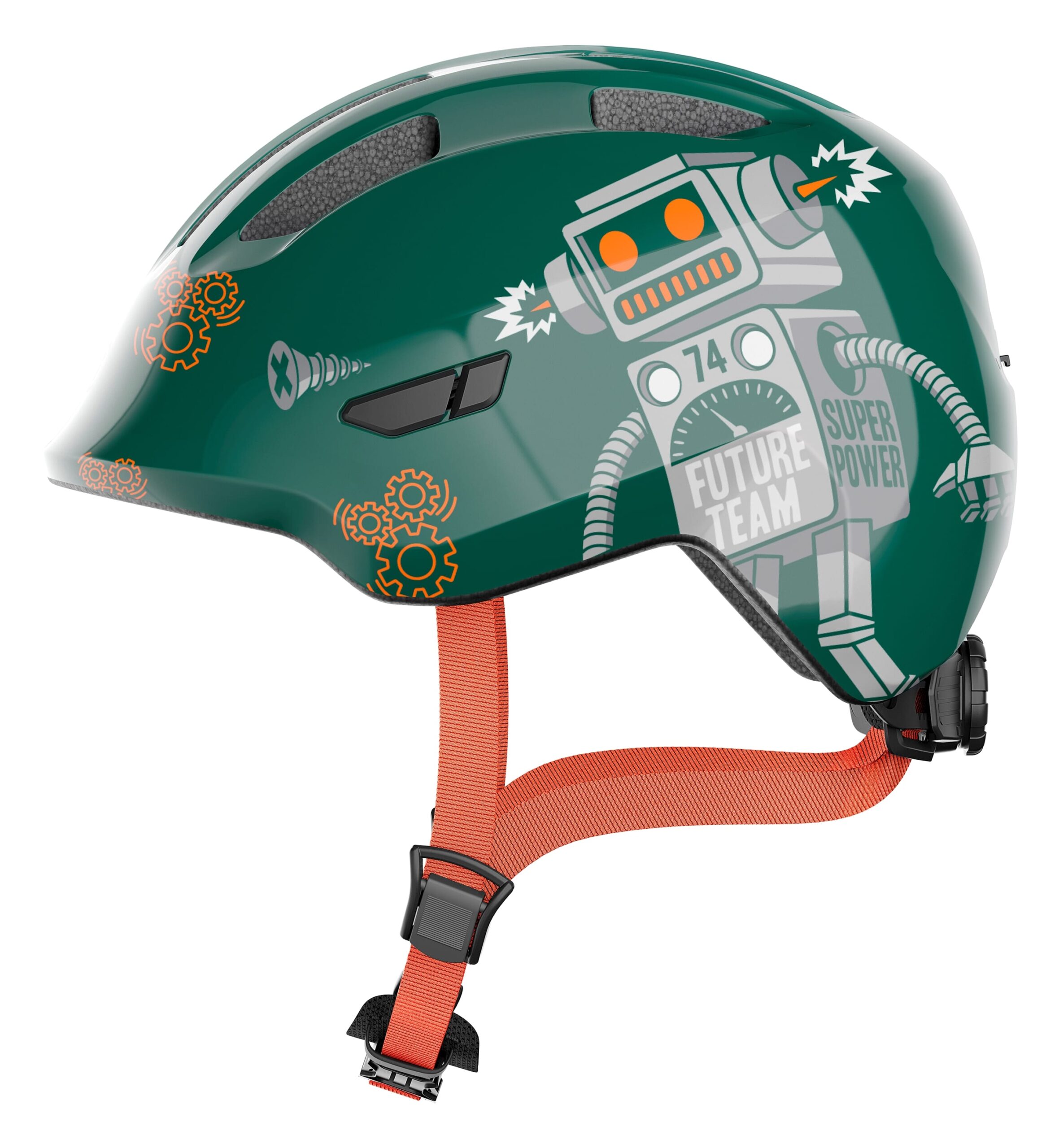 Abus Helmet Smiley 3.0 Green Robo M 50-55cm Abus Helmet Smiley 3.0 Green Robo M 50-55cm