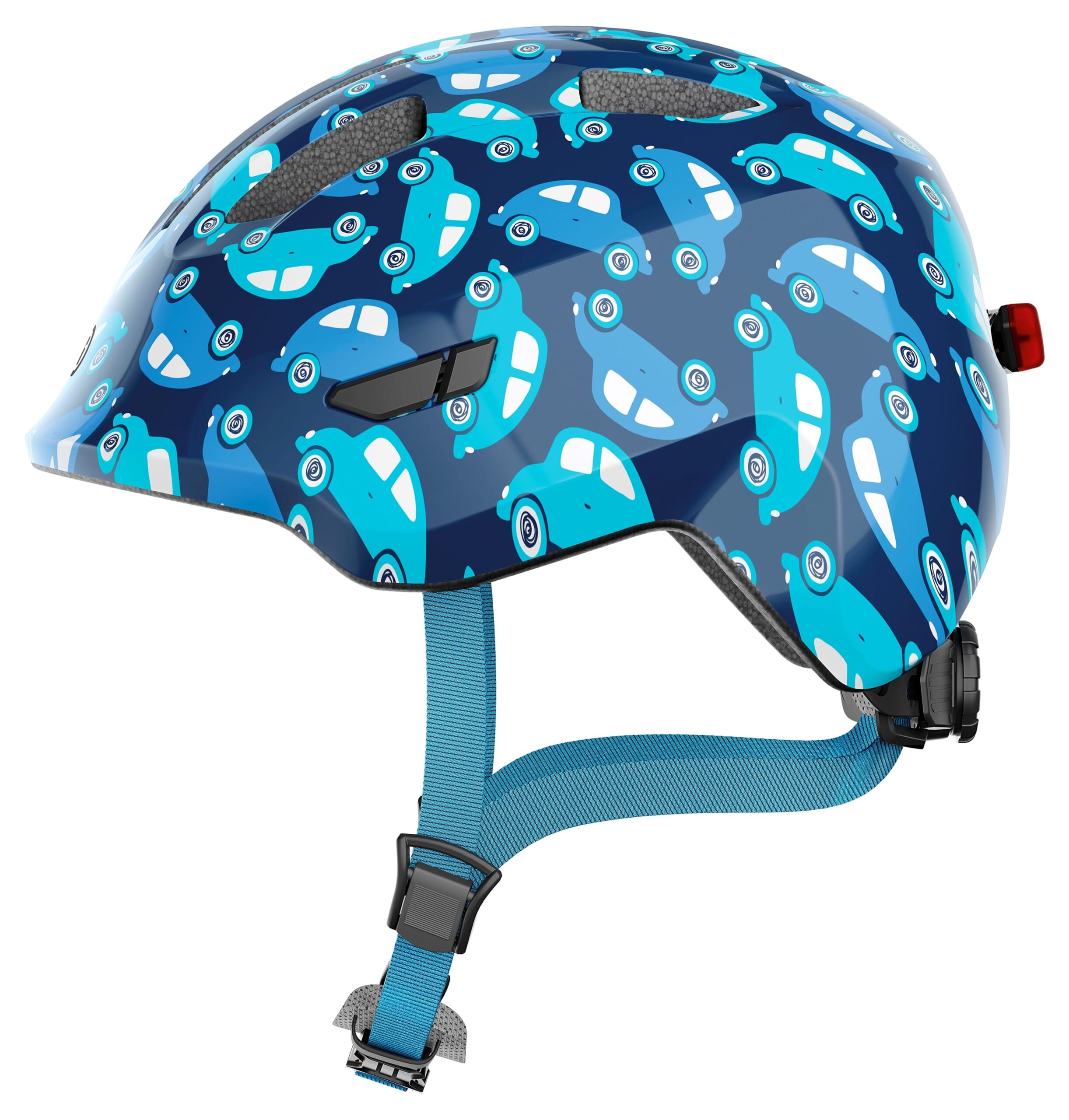 Abus Helmet Smiley 3.0 LED Blue Car M 50-55cm Abus Helmet Smiley 3.0 LED Blue Car M 50-55cm