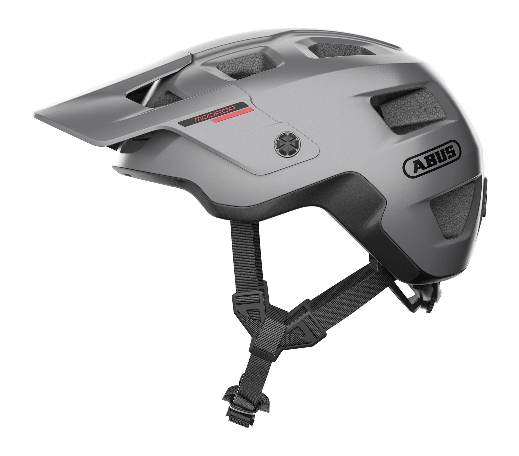 Abus Helmet MoDrop Gleam Silver S 51-55cm Abus Helmet MoDrop Gleam Silver S 51-55cm