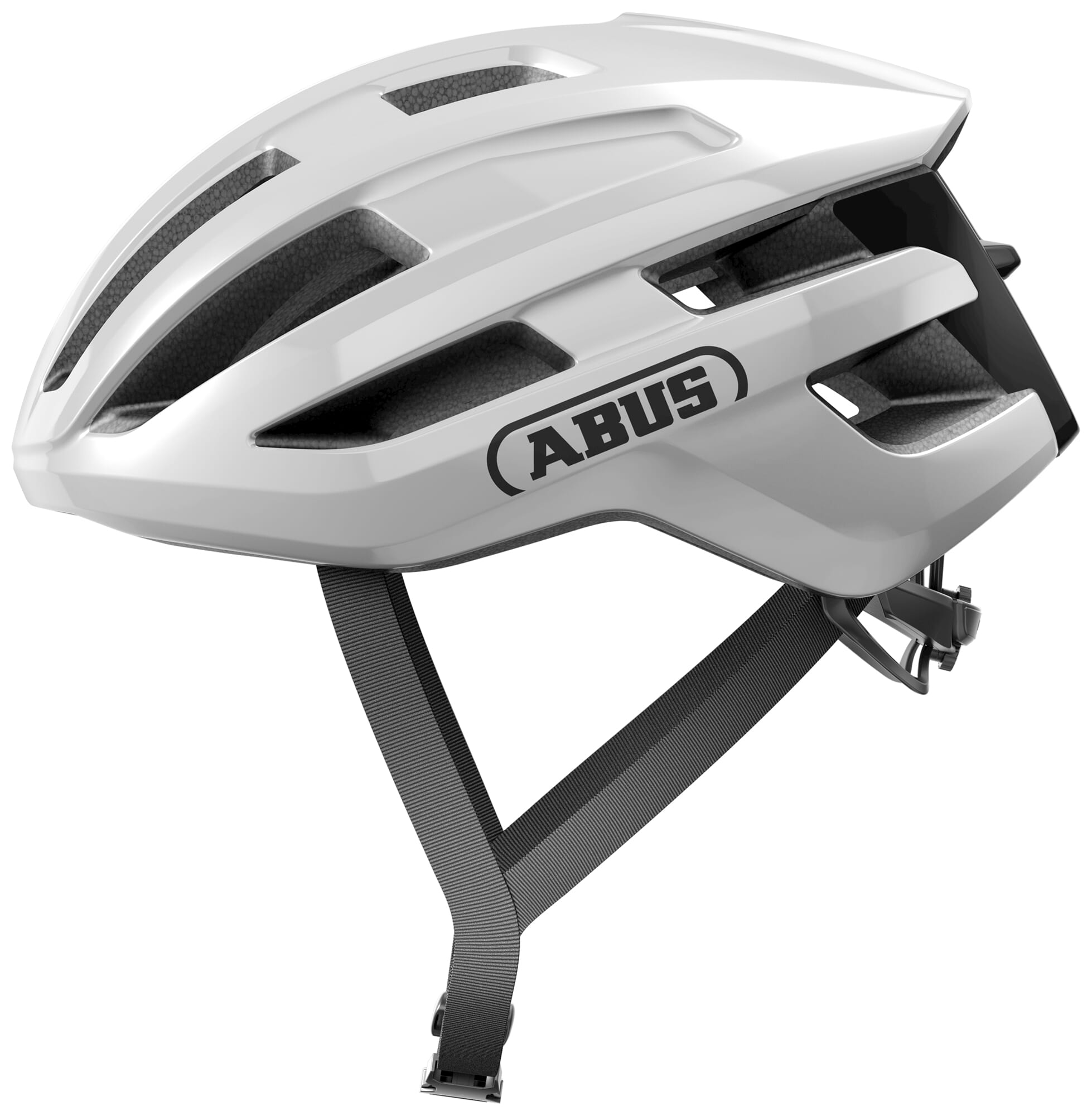 Abus Helmet PowerDome Shiny White L 57-61cm Abus Helmet PowerDome Shiny White L 57-61cm