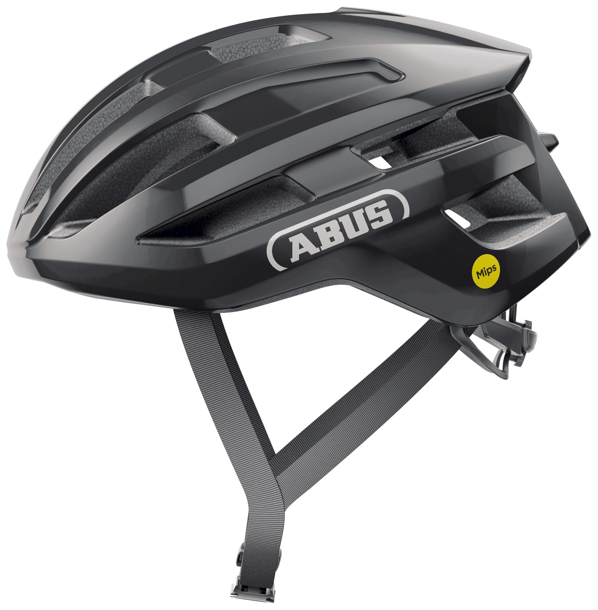 Abus Helmet PowerDome MIPS Shiny Black M 54-58cm