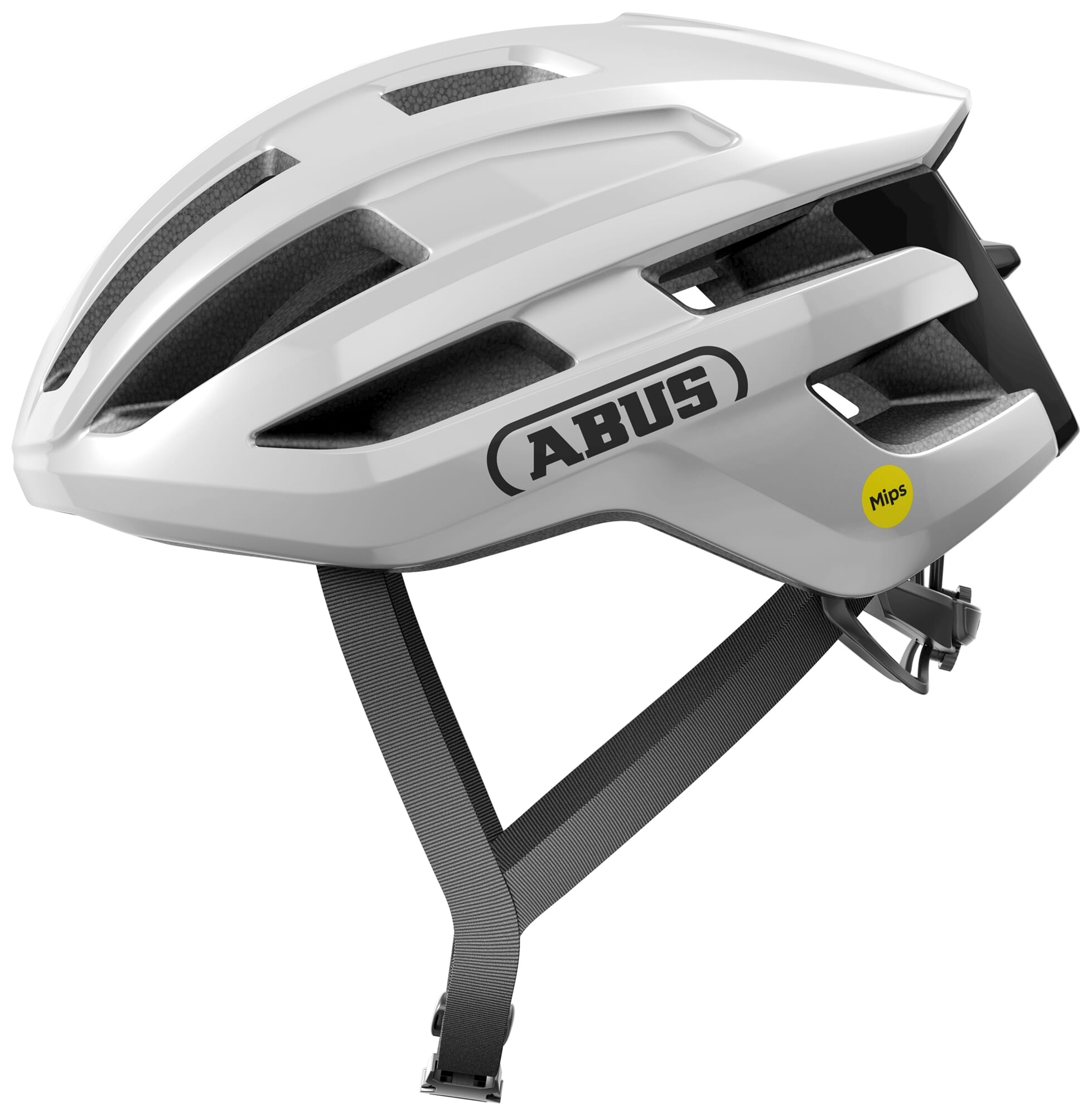 Abus Helmet PowerDome MIPS Shiny White M 54-58cm Abus Helmet PowerDome MIPS Shiny White M 54-58cm