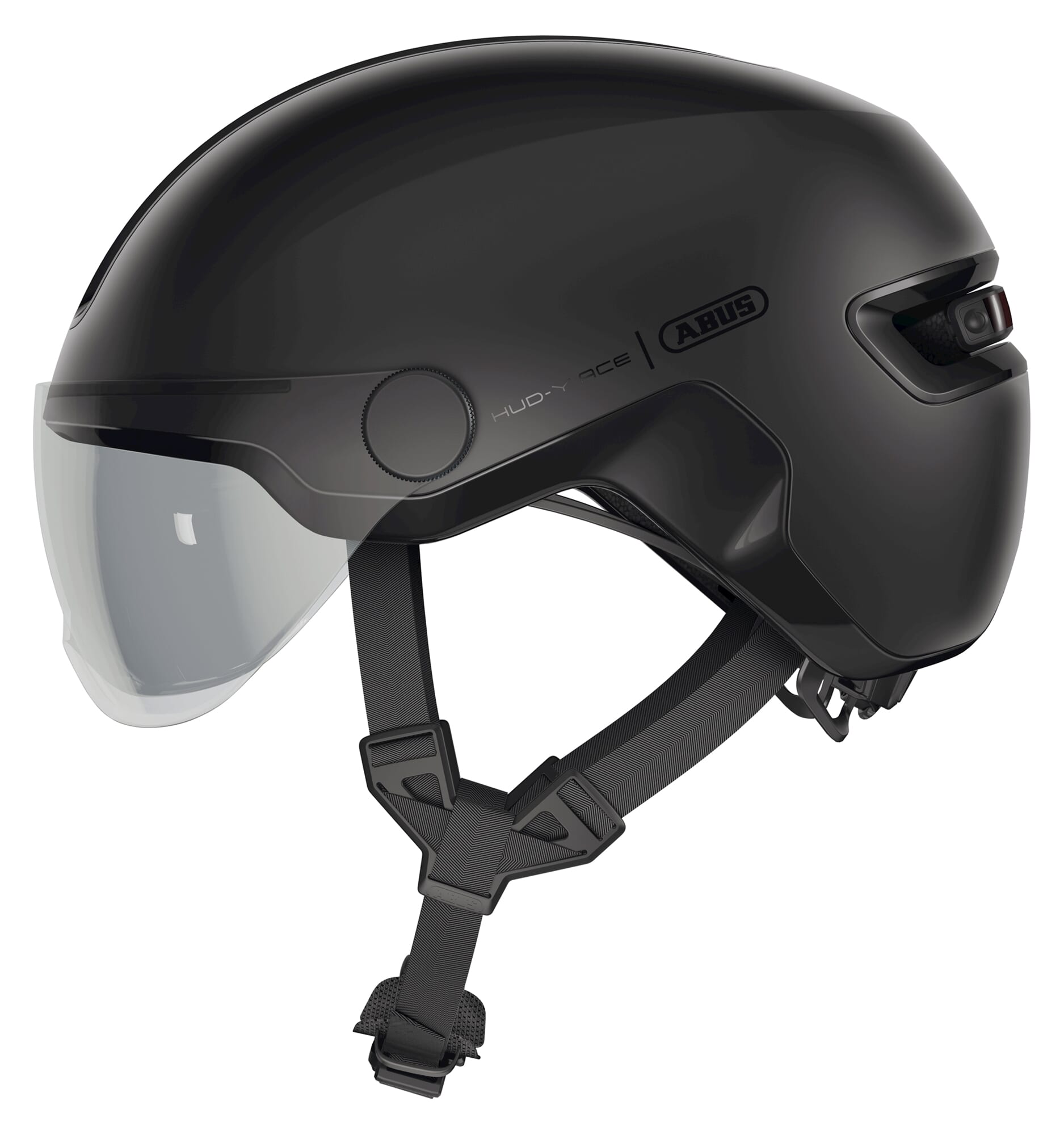 Abus Helmet HUD-Y ACE Velvet Black S 51-55cm Abus Helmet HUD-Y ACE Velvet Black S 51-55cm