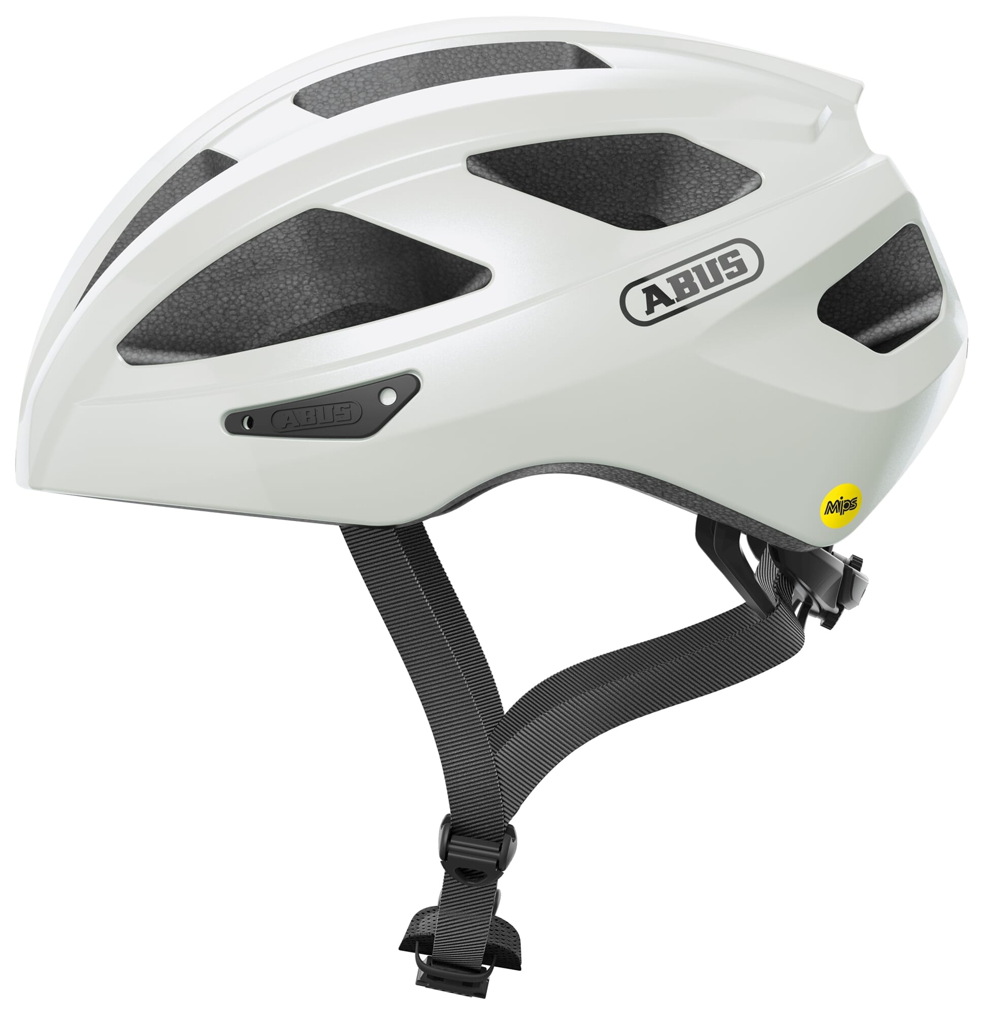 Abus Helmet Macator MIPS Pearl White M 52-58cm
