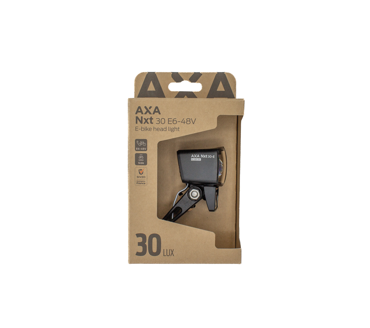 Axa Headlight NXT30 E-Bike 6-48V 30 Lux