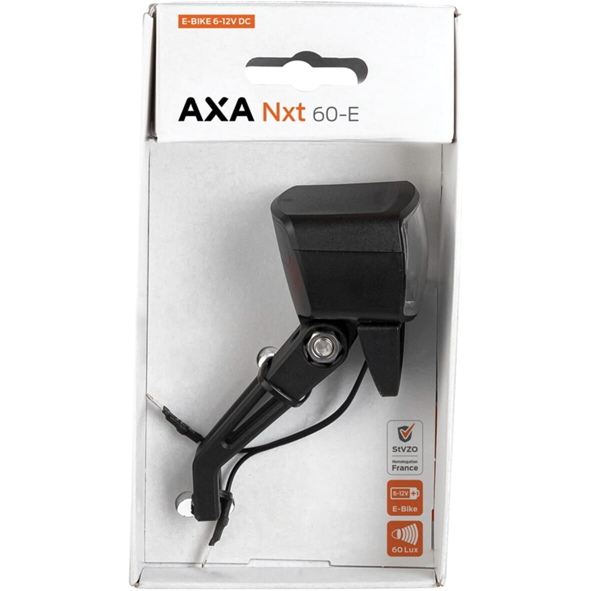 Axa Headlight NXT60 E-Bike 6-12V 60 Lux