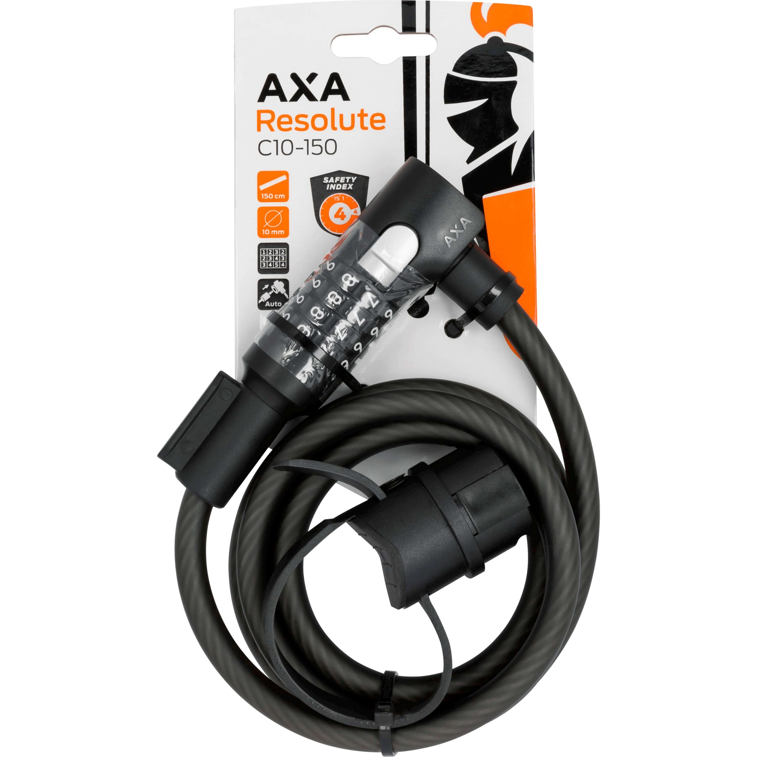 Axa Cable Lock Code Resolute C10/150 Axa Cable Lock Code Resolute C10/150