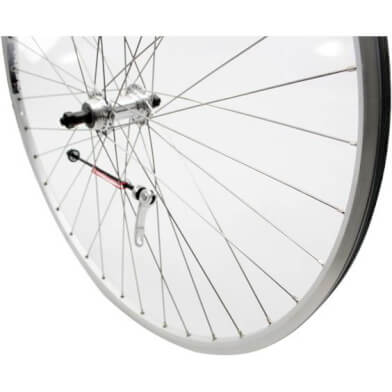 Roland Rear Wheel 28 x 1 Race Dropout Freewheel Silver Stainless Steel Spokes