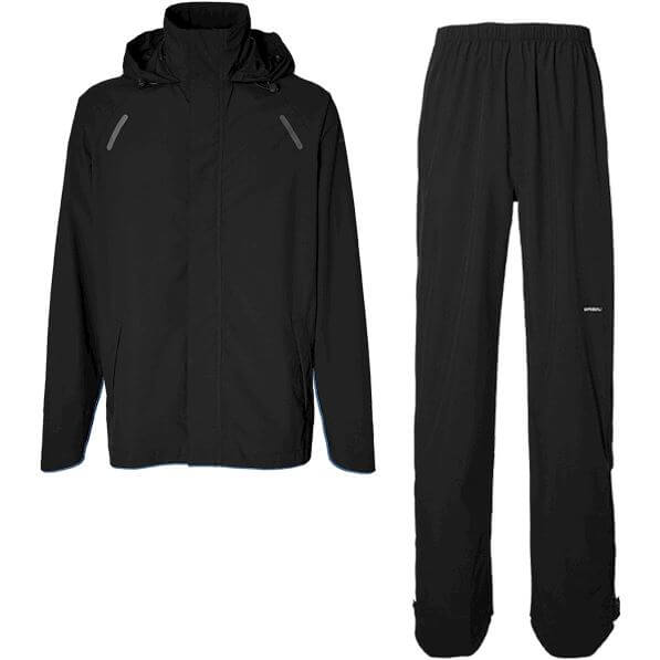 Basil Raincoat Hoga Unisex Jet Black S