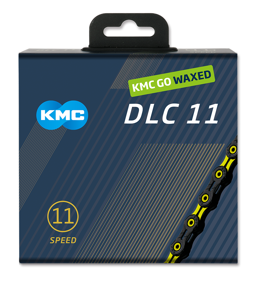 KMC Chain DLC11 Black/Yellow 118s Waxed KMC Chain DLC11 Black/Yellow 118s Waxed