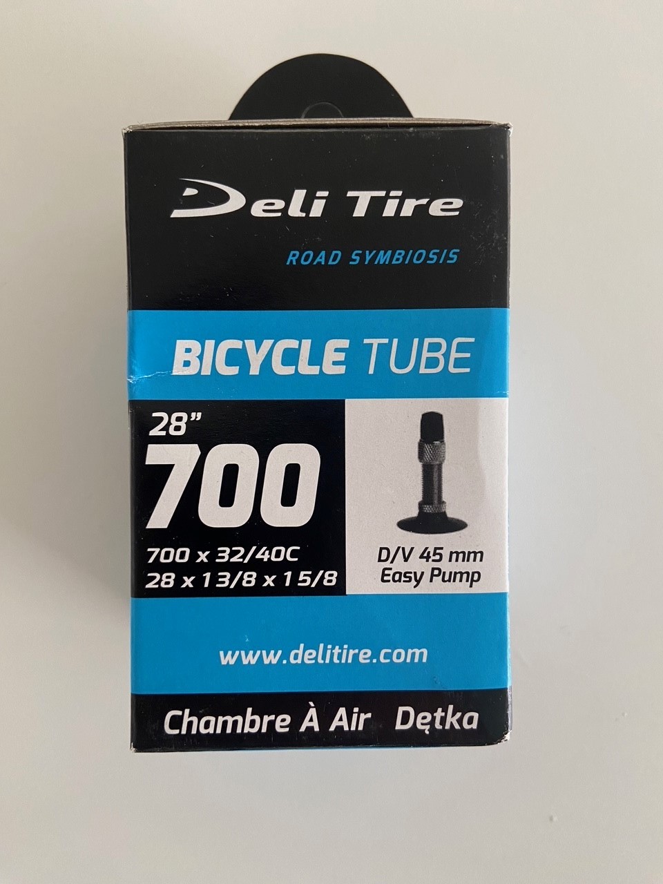 Deli Tire BNB 28 x 1 3/8 x 1 5/8 DV 45mm
