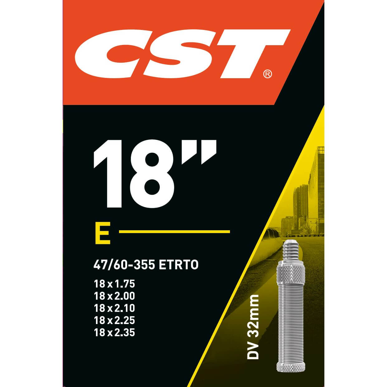 CST BNB 18 x 1.75 - 2.35 HV 32mm CST BNB 18 x 1.75 - 2.35 HV 32mm