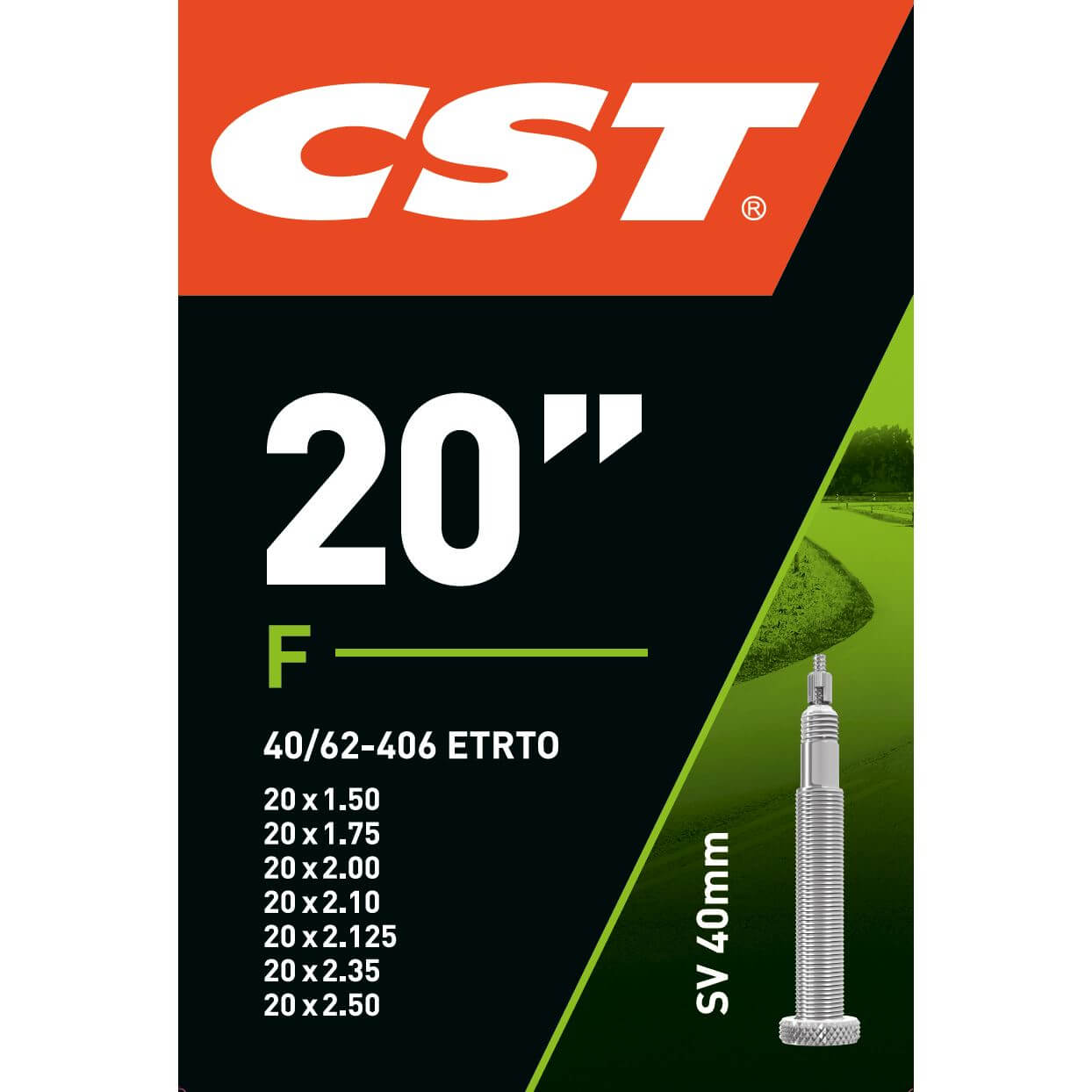 CST BNB 20 x 1.50 - 2.50 FV 40mm CST BNB 20 x 1.50 - 2.50 FV 40mm