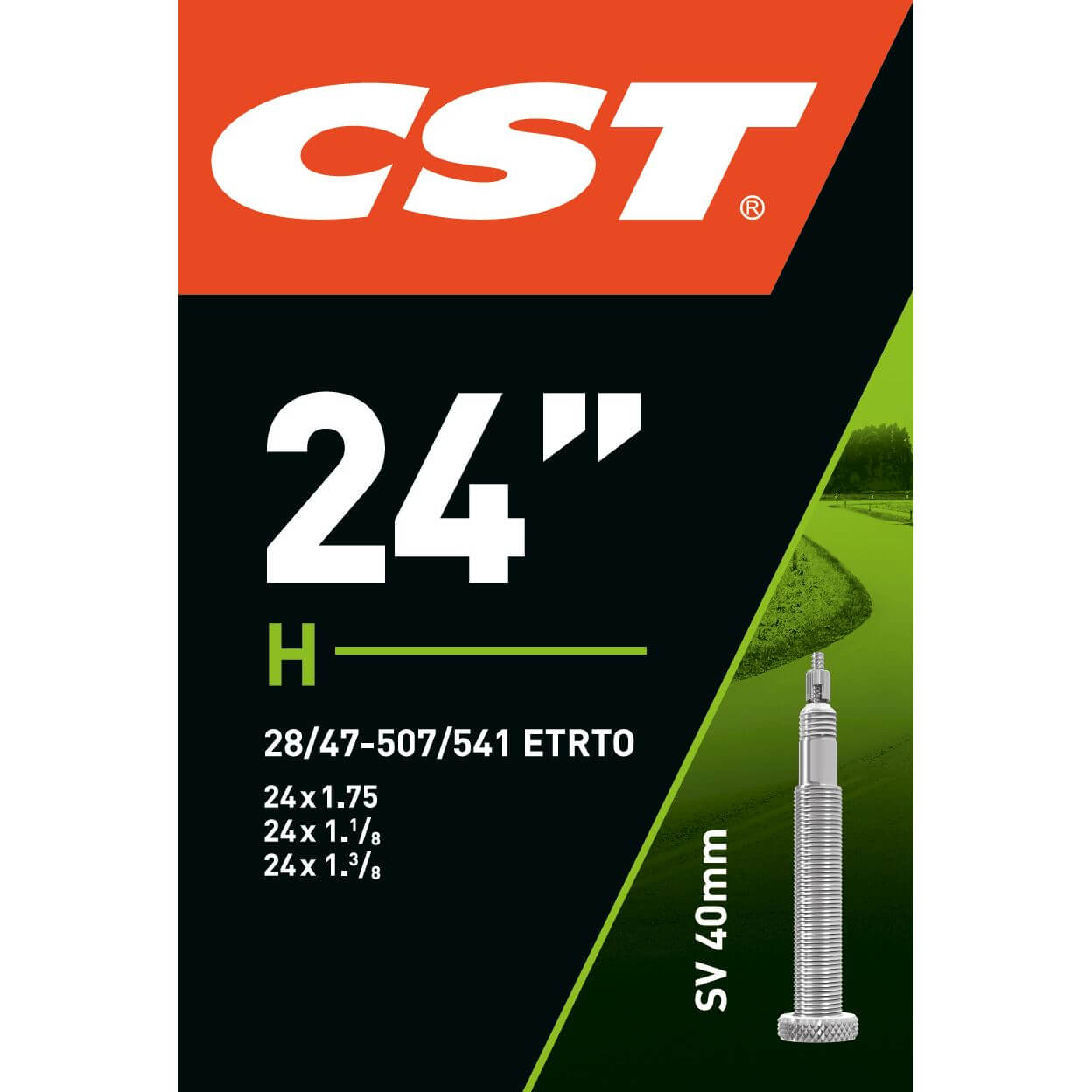 CST BNB 24 x 1.75 - 1 3/8 FV 40mm CST BNB 24 x 1.75 - 1 3/8 FV 40mm