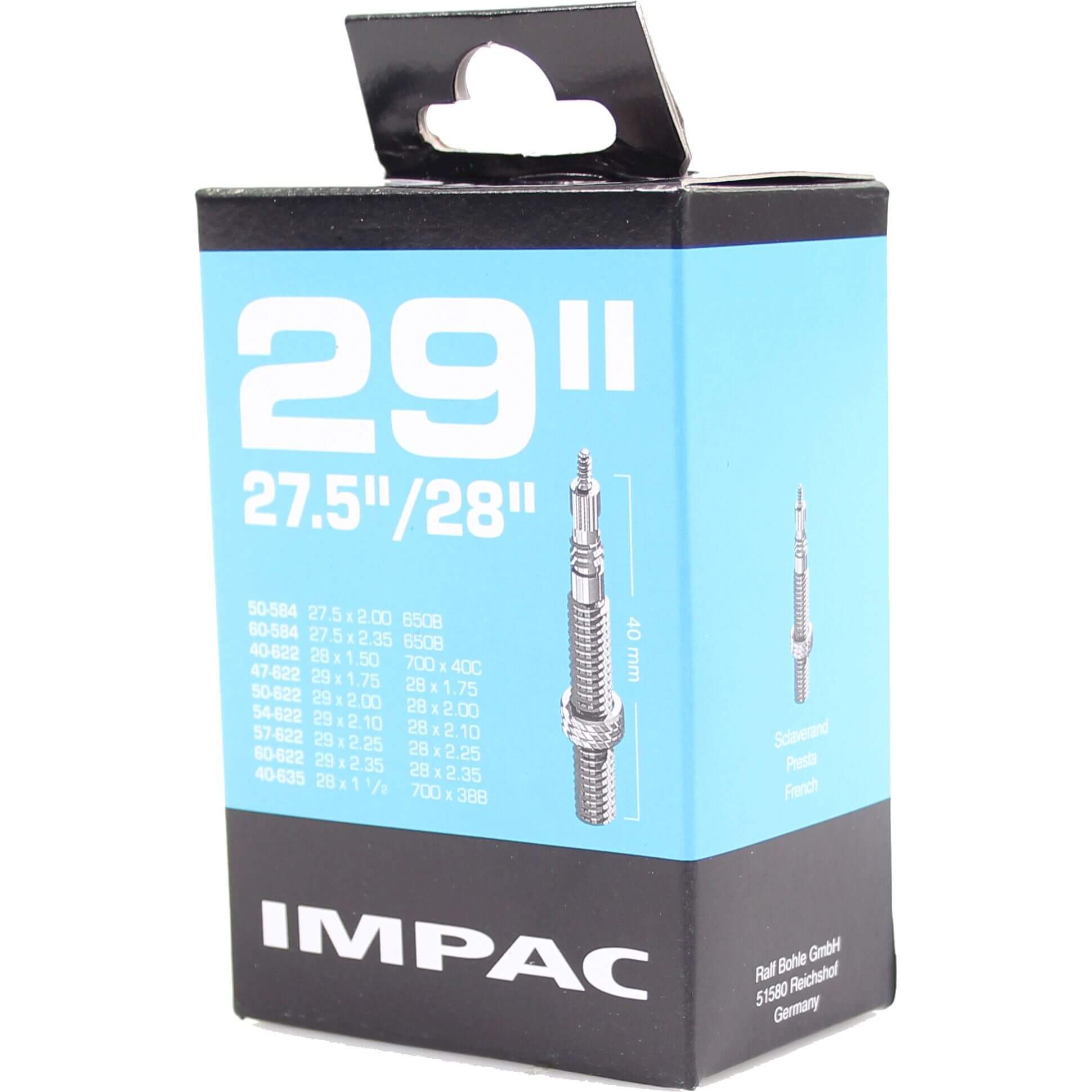 Impac Bnb SV29 27.5 X 2.00 - 29 X 2.35 Fv 40mm