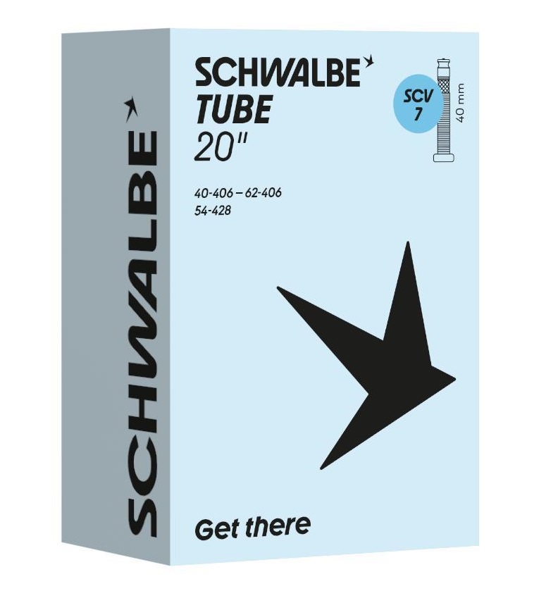 Schwalbe BNB SCV7 20 Inch 40/62-406 Click Valve 40mm