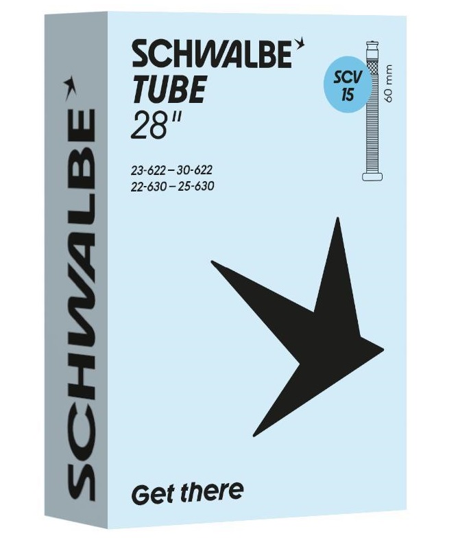 Schwalbe BNB SCV15 28 Inch 23/30-622/630 Click Valve 60mm