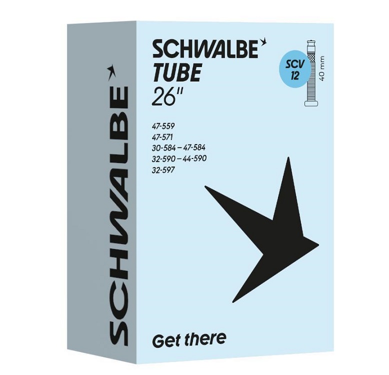 Schwalbe BNB SCV12 26 Inch 30/47-559/597 Click Valve 40mm