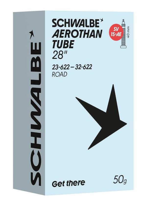 Schwalbe BNB SV15 AE Aerothan 23/32-622 Aluminum Presta Valve 40mm